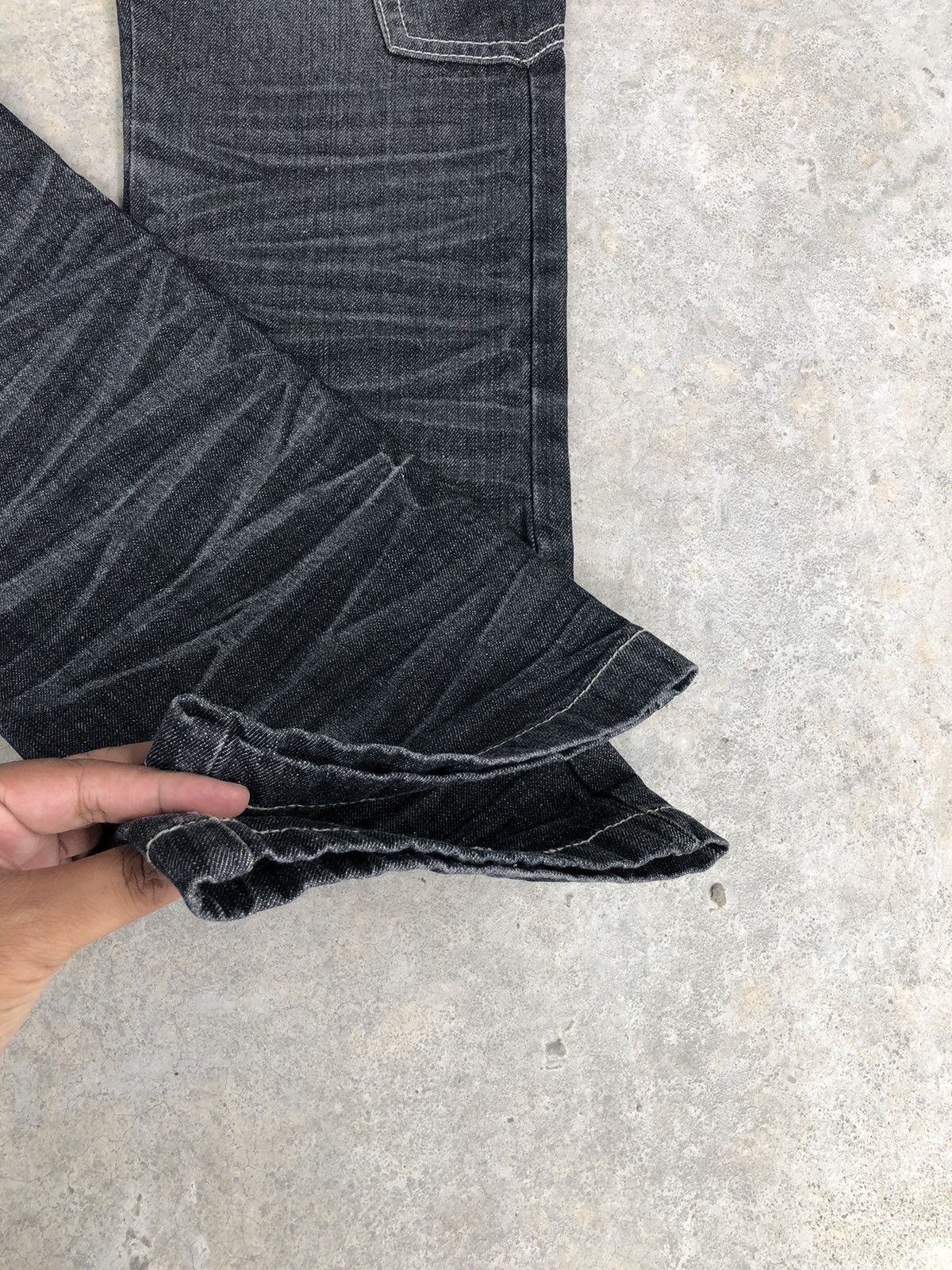 Japanese Brand Japanese Daily News Flared Jeans Distressed Jeans Size US 32 / EU 48 - 13 Thumbnail