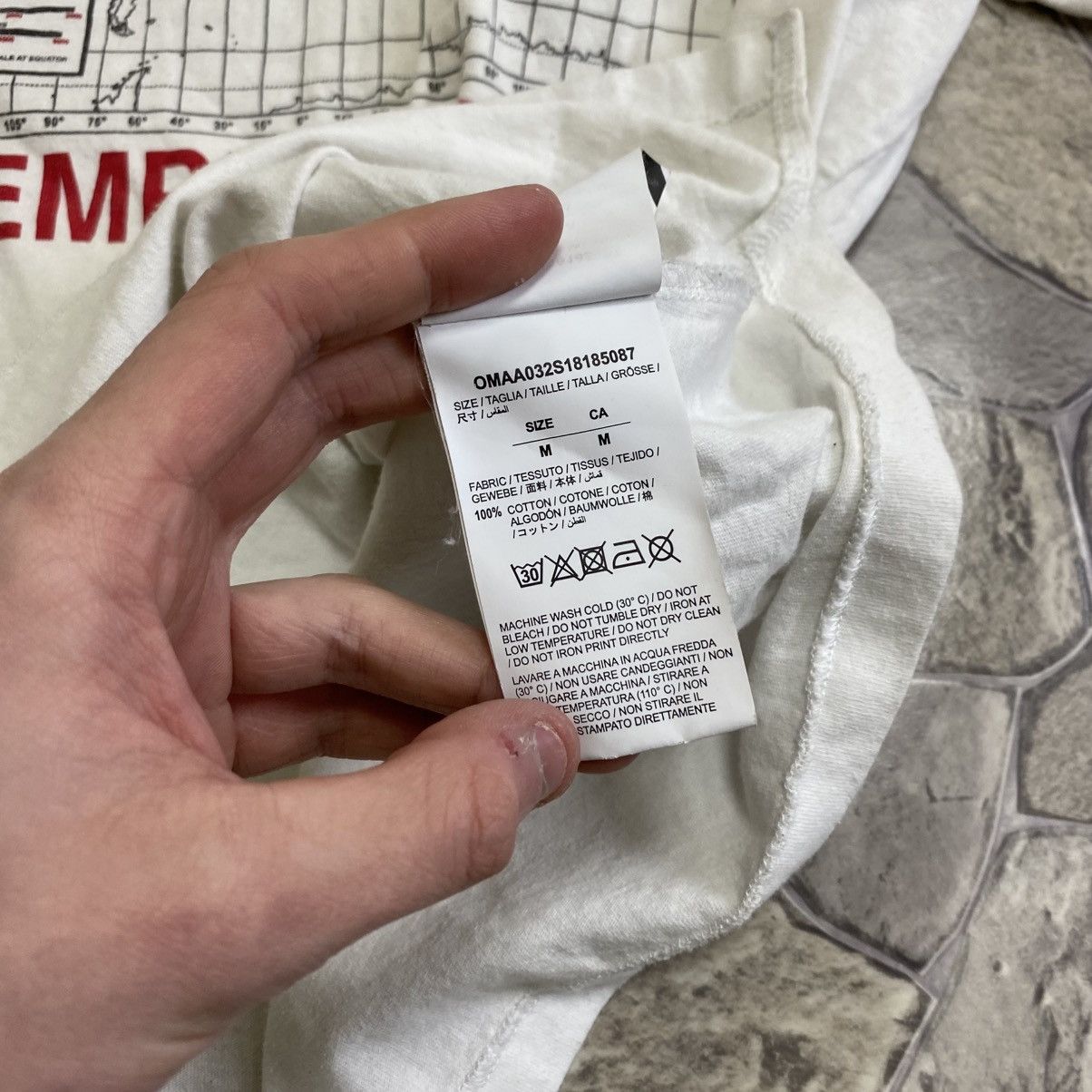 Off-White Off White Logo T-Shirt “Temperature” / Black Size US M / EU 48-50 / 2 - 10 Thumbnail