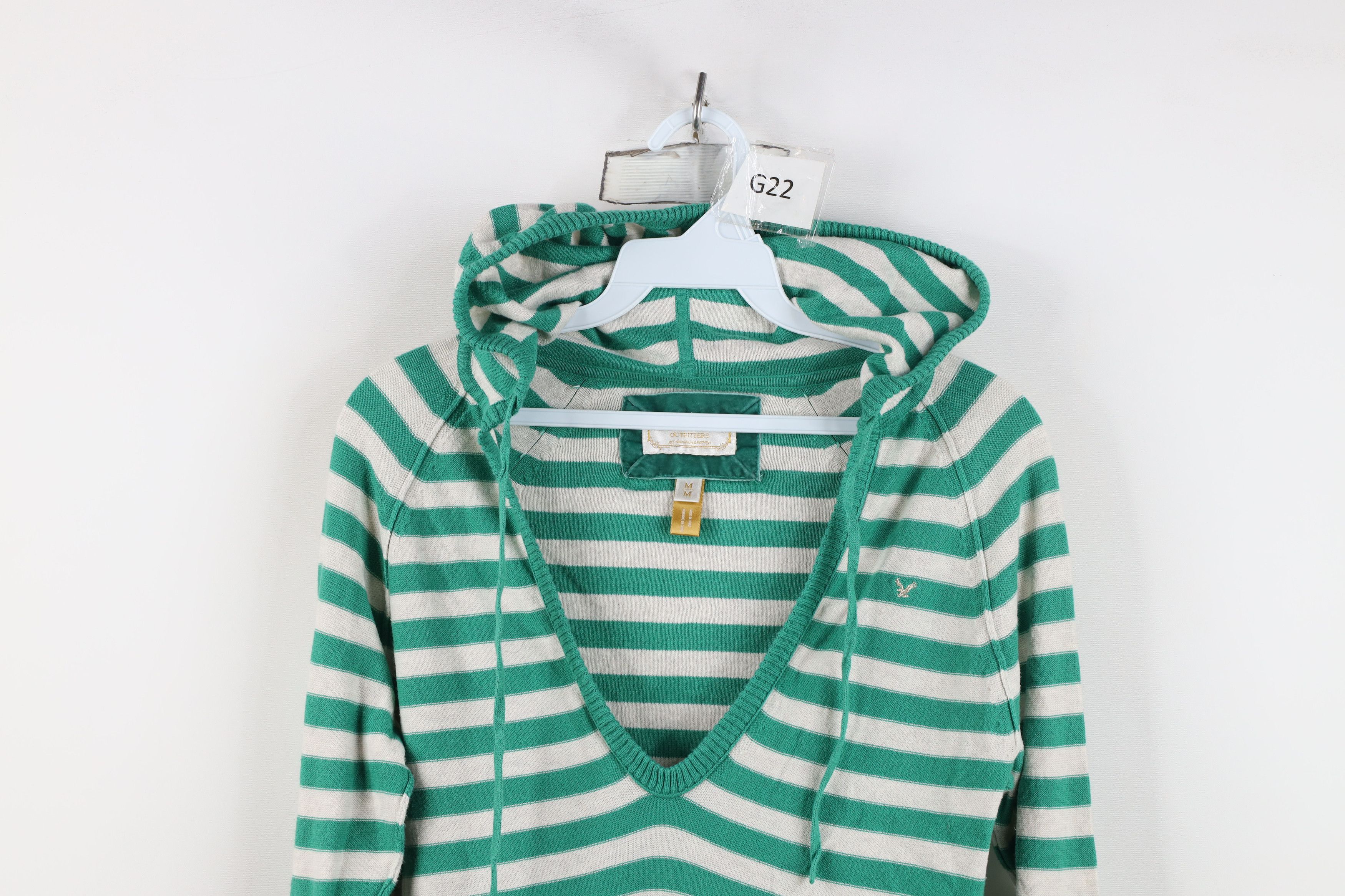 American Eagle Outfitters Vintage 90s Y2K American Eagle Outfitters Hooded Sweater Size M / US 6-8 / IT 42-44 - 2 Thumbnail
