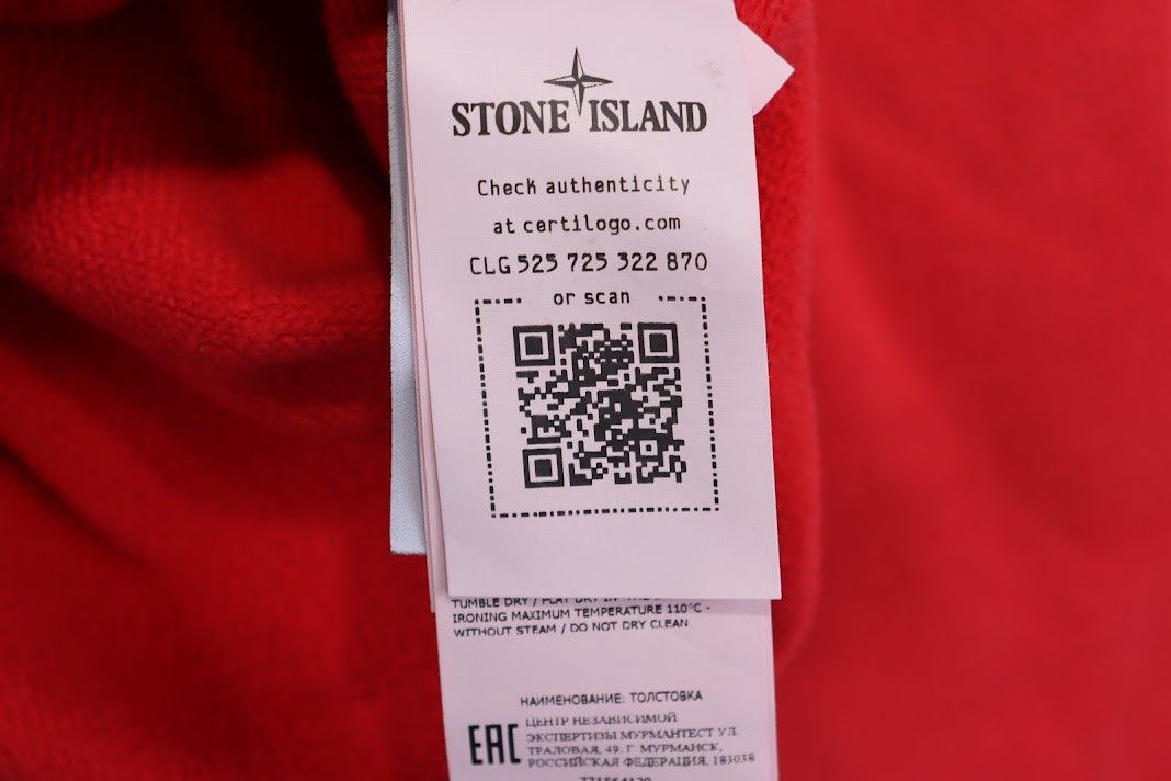 Stone Island o1rshd1 Hoodie in Red Size US L / EU 52-54 / 3 - 7 Thumbnail