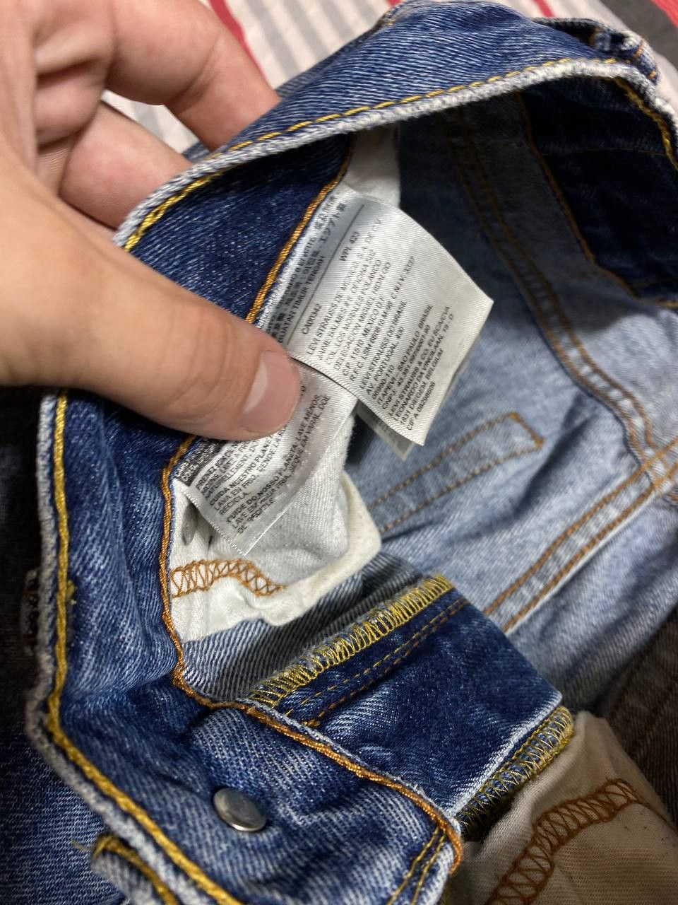 Levi's × Vintage Vintage Levi's 505 Signature Released Hem Jeans Size US 34 / EU 50 - 11 Thumbnail