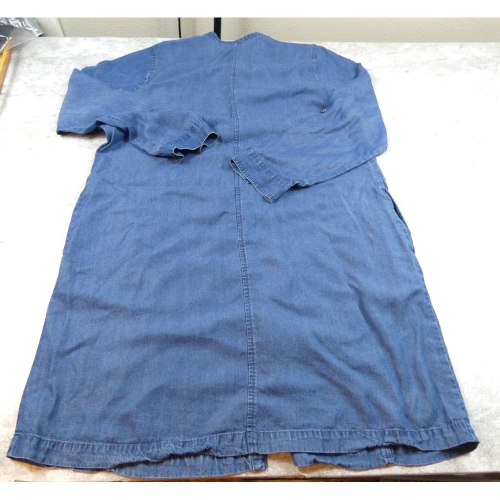 j jill denim dress Women's Plus Size Indigo Darted-Waist (Cabo Wash) (Size: 2X) This shirtdress takes classic cues and upgrades them with a covered functional placket J.Jill | These summer dresses
