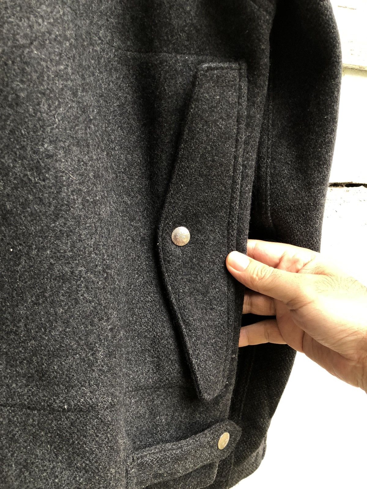 Needles × Nepenthes MMSWLABS NEW YORK Wool Melton Jacket Size US M / EU 48-50 / 2 - 8 Thumbnail