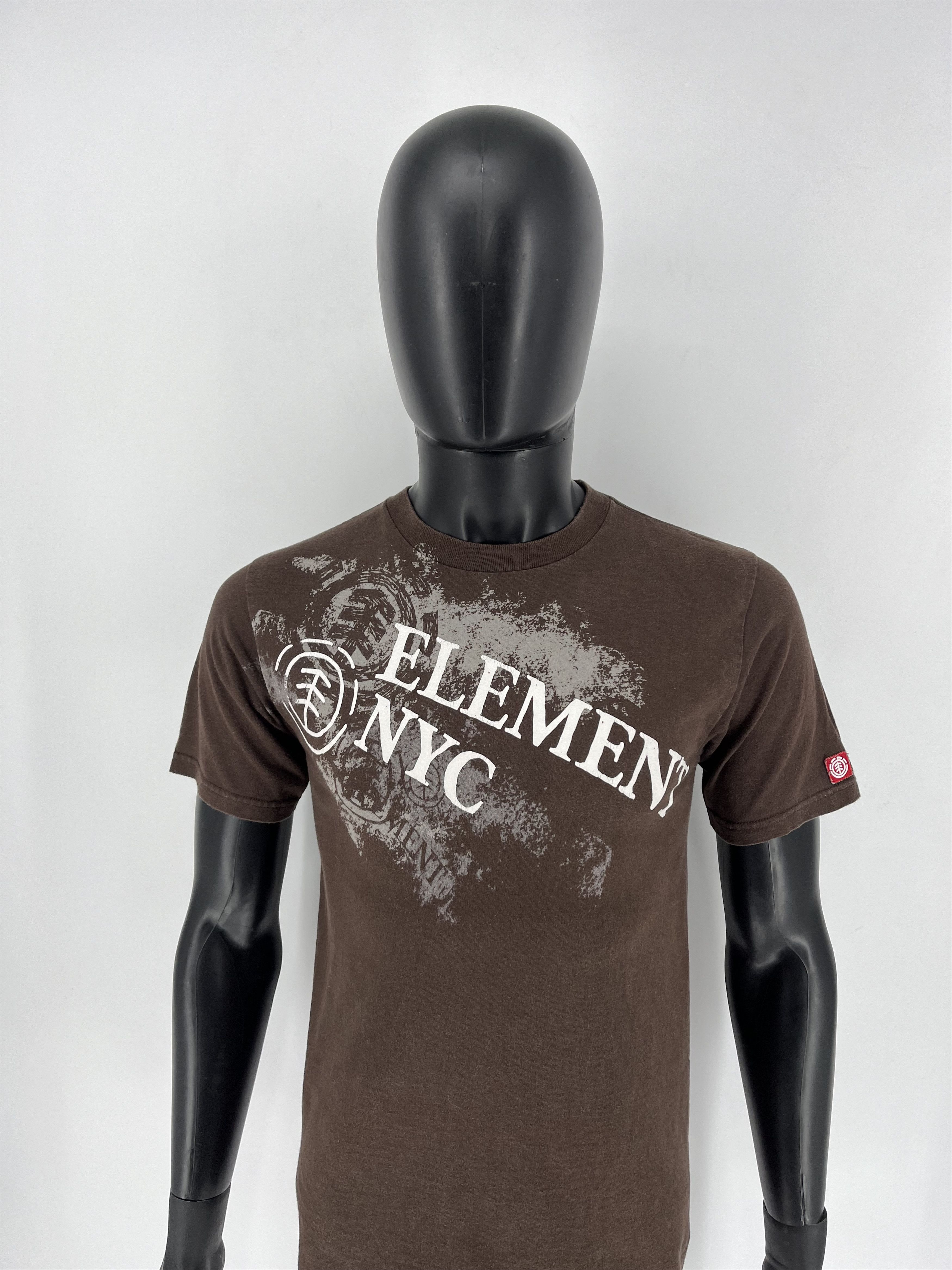 Element × Vintage Vintage Element NYC Graphic Styled Skateboarding T-Shirt Size US S / EU 44-46 / 1 - 1 Thumbnail