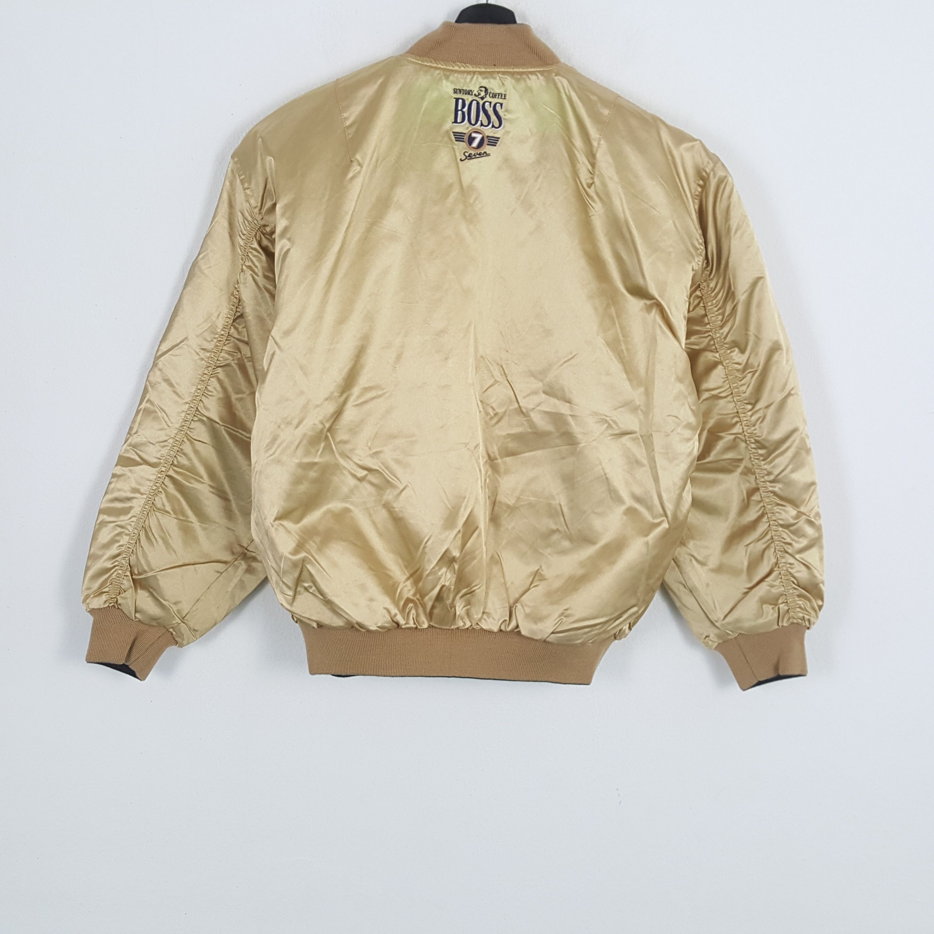 Vintage BOSS 7 Suntory Coffee Reversible Jacket Size US L / EU 52-54 / 3 - 3 Thumbnail