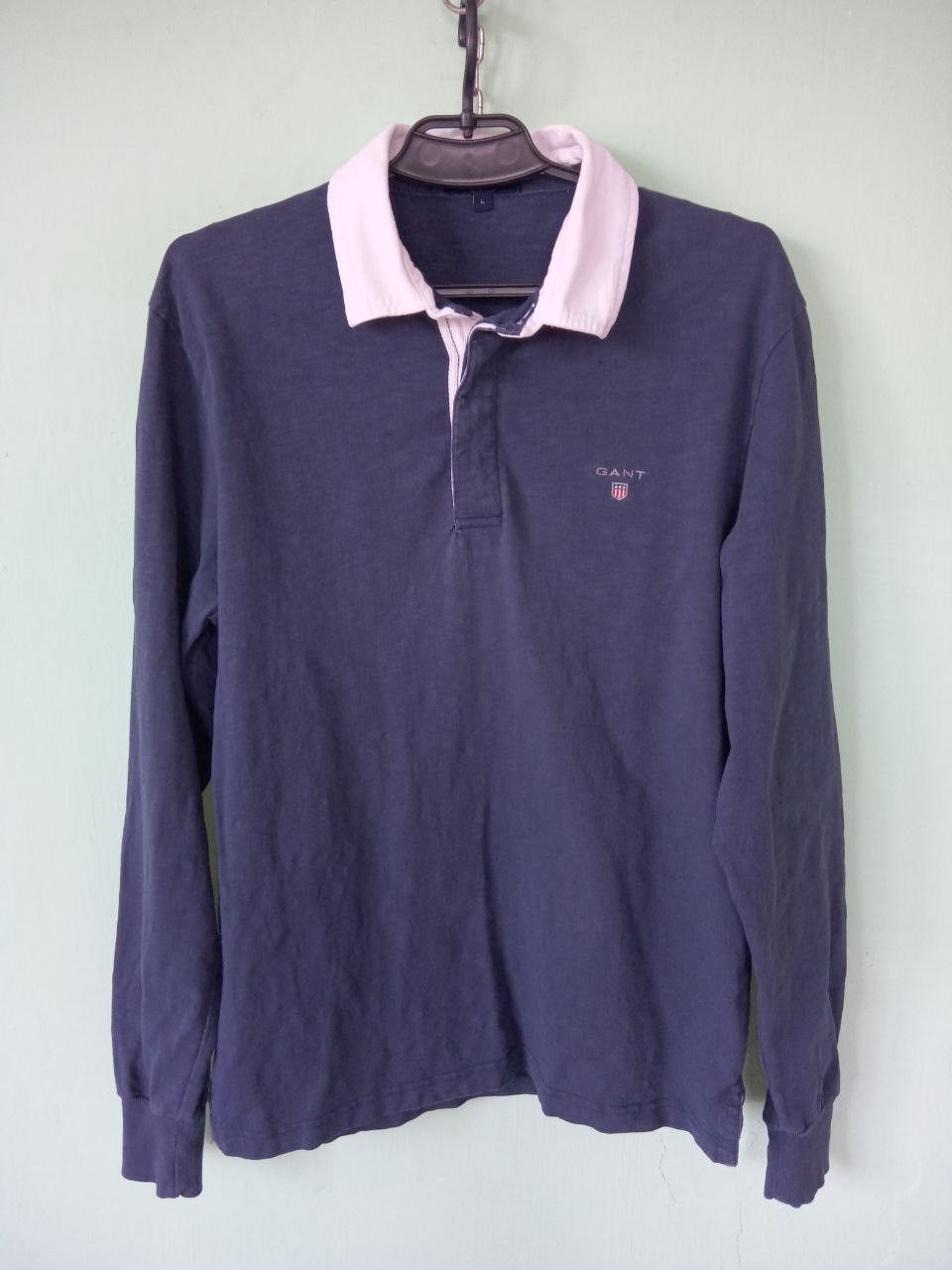 Gant Vintage Gant Longsleeve T-shirt Polo Size US L / EU 52-54 / 3 - 1 Thumbnail
