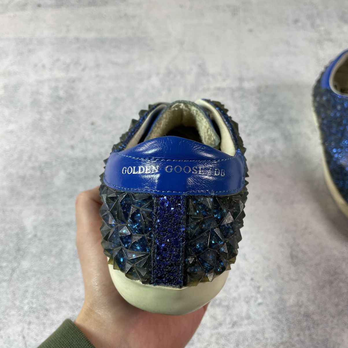 Golden Goose GOLDEN GOOSE SUPERSTAR 3D Crystal effect Glitter Sneakers Size US 9 / IT 39 - 8 Thumbnail