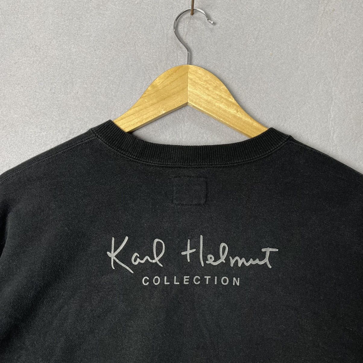 Karl Helmut Karl Helmut Collection Patchwork Sleeve Crewneck Sweatshirt Size US L / EU 52-54 / 3 - 8 Thumbnail