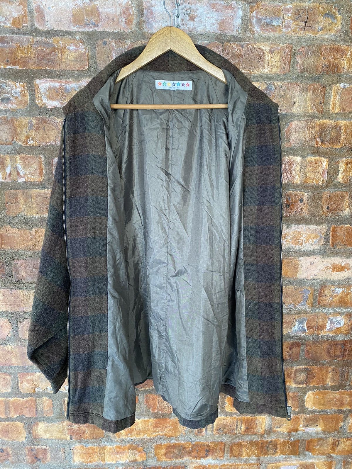 Swagger AW1999 Checked wool jacket Size US XL / EU 56 / 4 - 7 Thumbnail