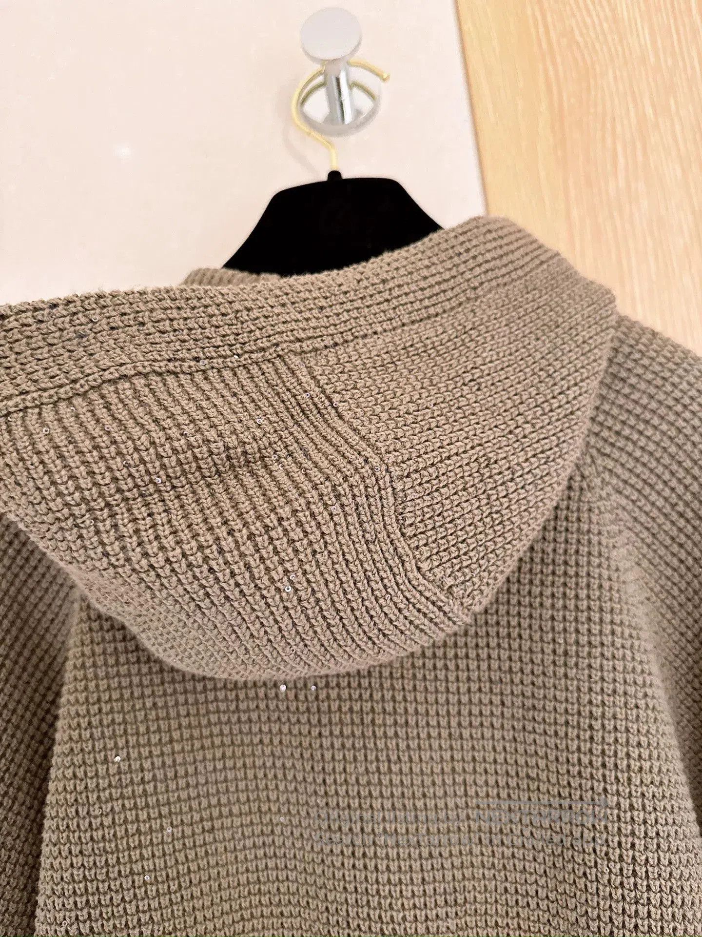 Brunello Cucinelli Brunello Cucinelli Sequin Knit Hoodie XS. Size US XS / EU 42 / 0 - 5 Thumbnail