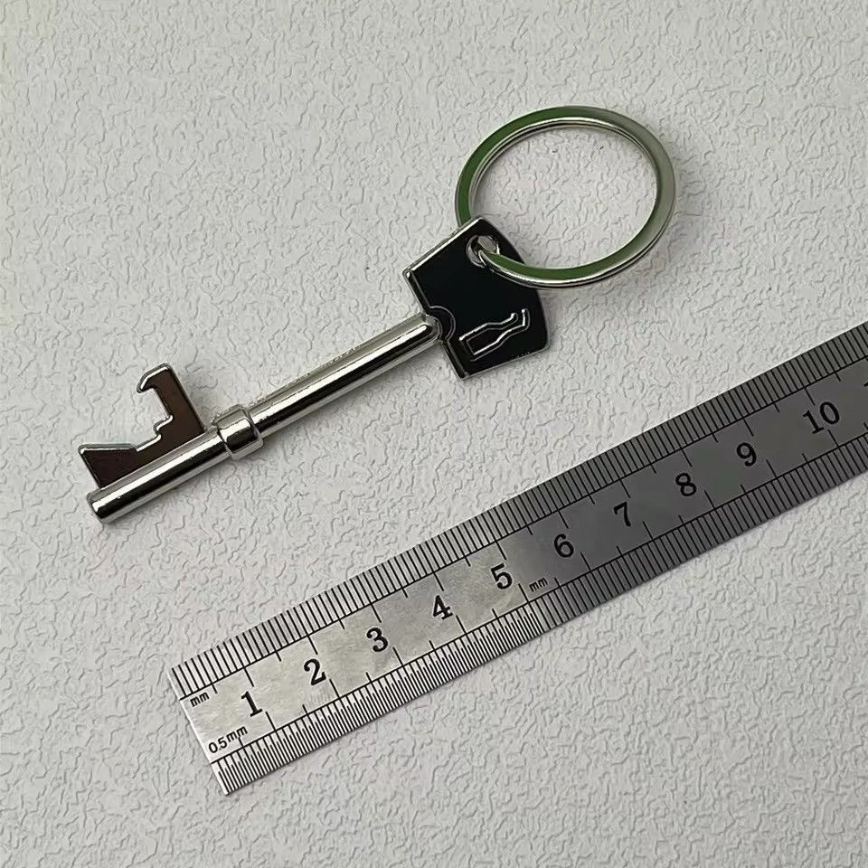 Jewelry Carabiner Keychain With Bottle Opener Size ONE SIZE - 6 Thumbnail
