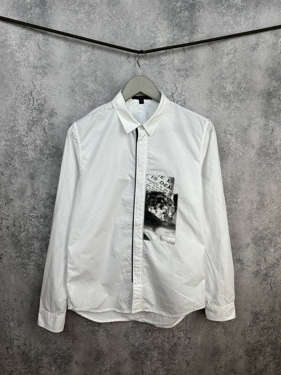 5cm 5cm Five cm Shirt Japanese Neoclassical Statue Newspaper Zip Size US M / EU 48-50 / 2 - 1 Thumbnail