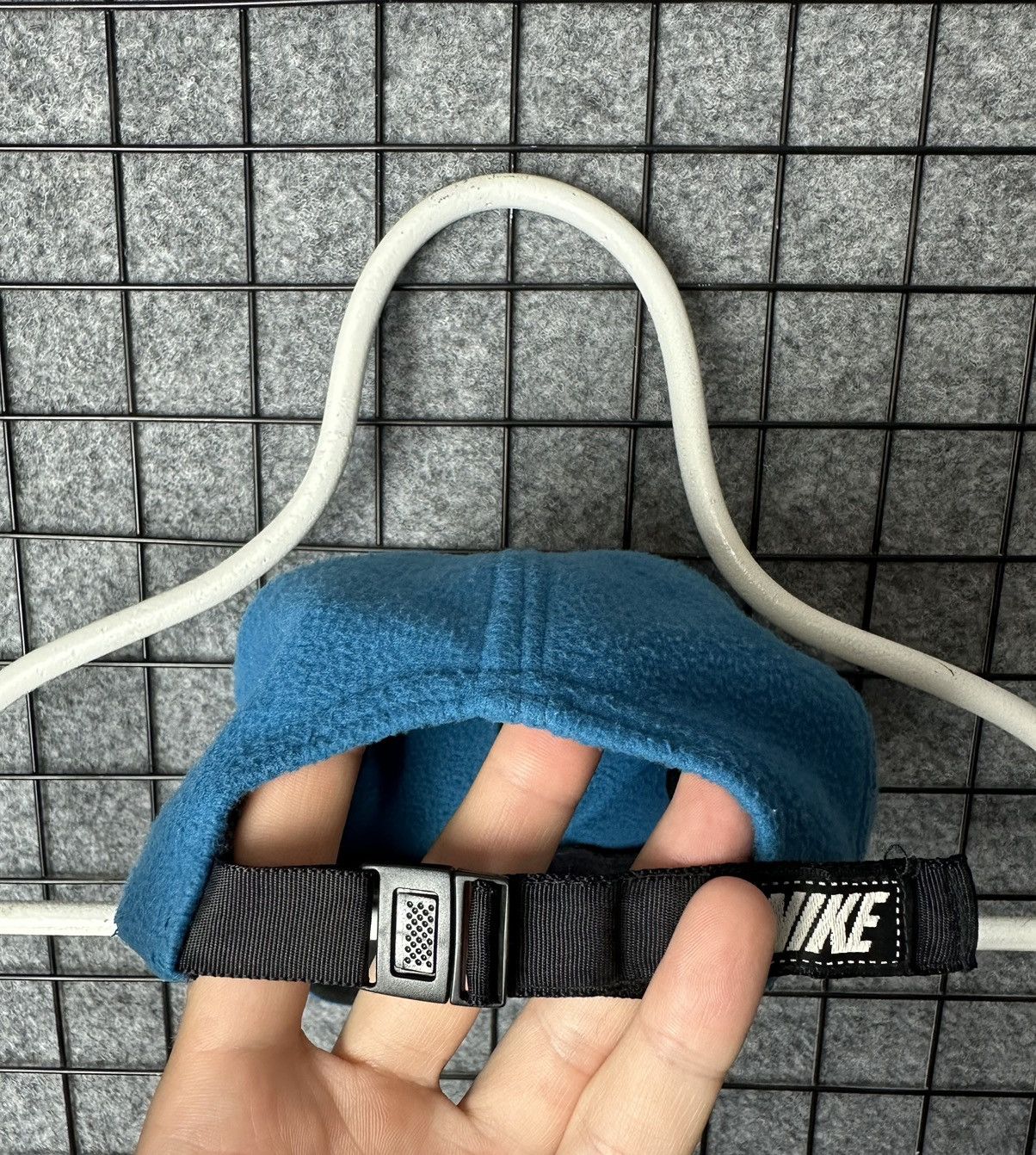 Vintage Nike Vintage Side Logo Fleece Adjustable Cap Hat Size OS Size ONE SIZE - 4 Thumbnail