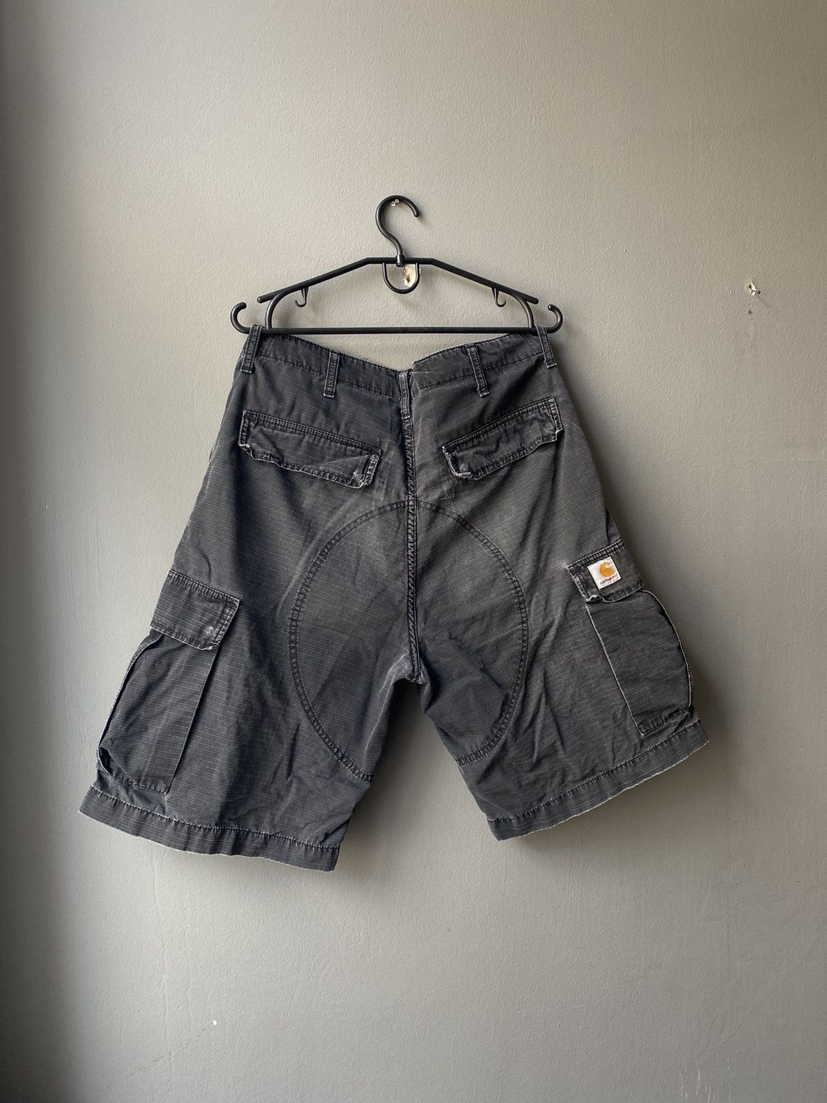 Carhartt Vintage Cargo Carhartt Shorts Very Rare Size US 31 - 1 Thumbnail