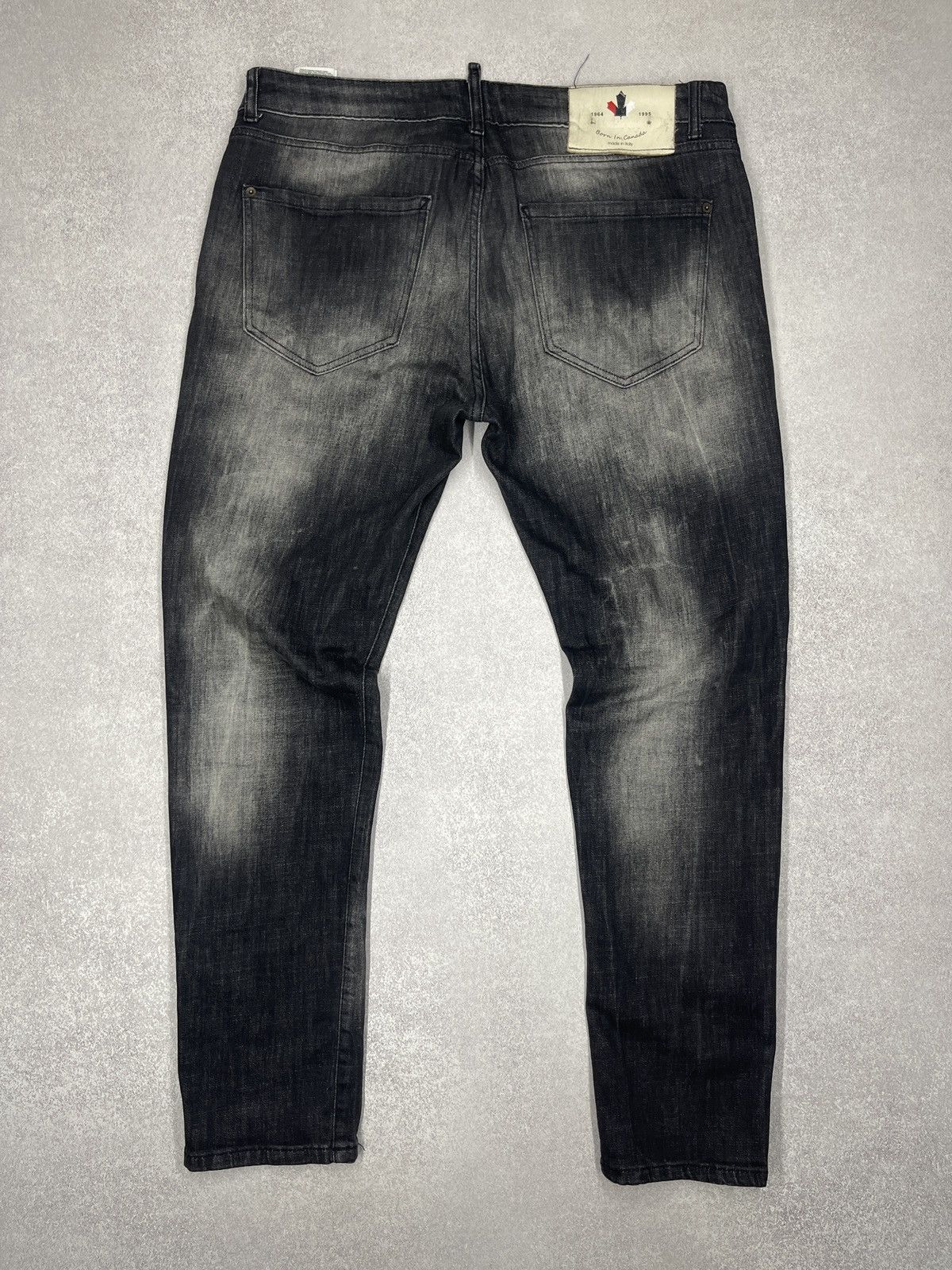 Dsquared2 Dsquared2 Cool Guy Faded Ripped Denim Jeans Black Size US 36 / EU 52 - 8 Thumbnail
