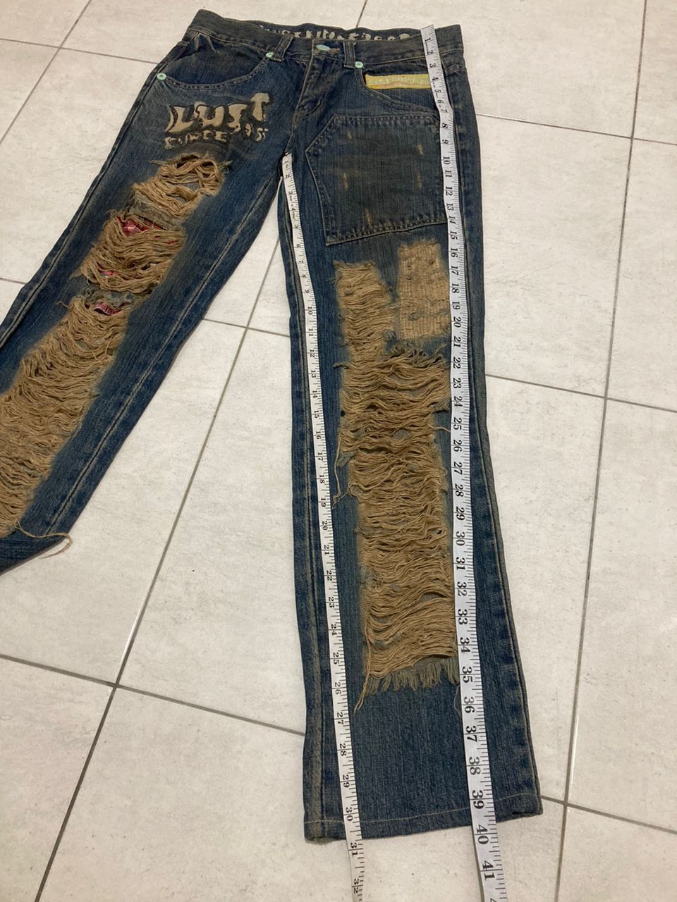 Hysteric Glamour Distressed Denim Size US 30 / EU 46 - 7 Thumbnail