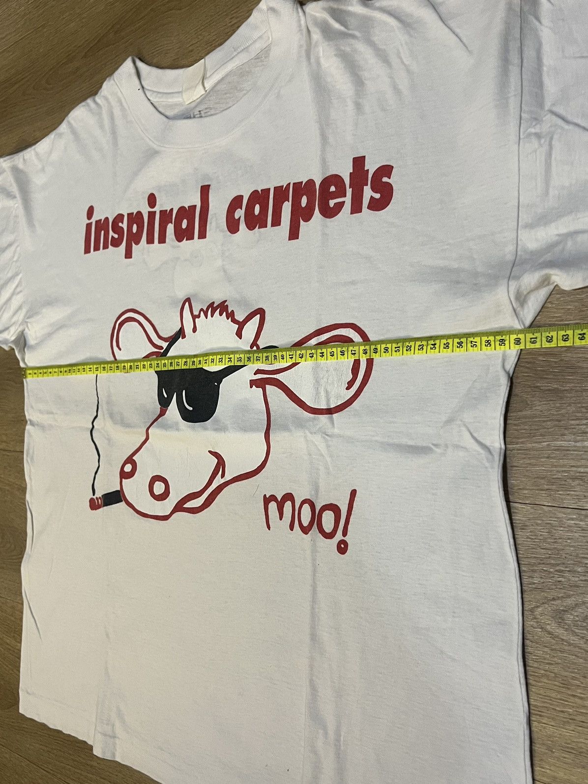 Vintage Rare Inspiral Carpets by Helter Skelter Tee Size US XL / EU 56 / 4 - 6 Thumbnail