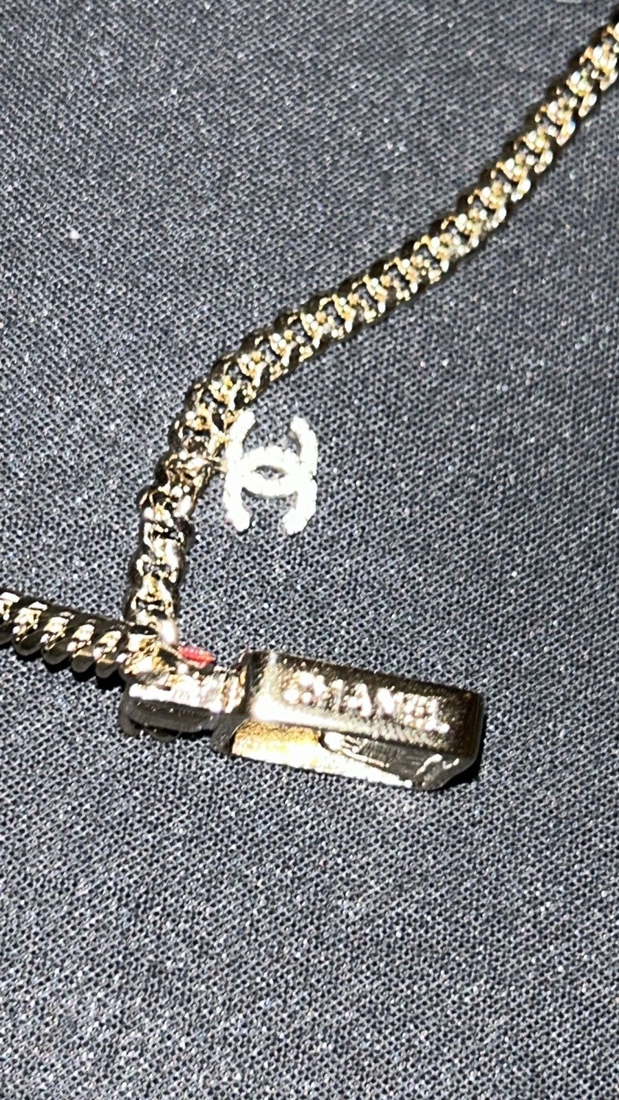 Chanel Chanel Crystal Purse with Red Cap Bottle Necklace Size ONE SIZE - 10 Thumbnail