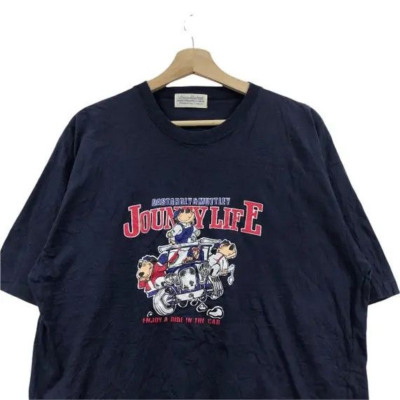Cartoon Network × Vintage Vtg 80’ DASTARDLY MUTTLEY Hanna Barbara Cartoon Tee Shirt Size US L / EU 52-54 / 3 - 2 Thumbnail