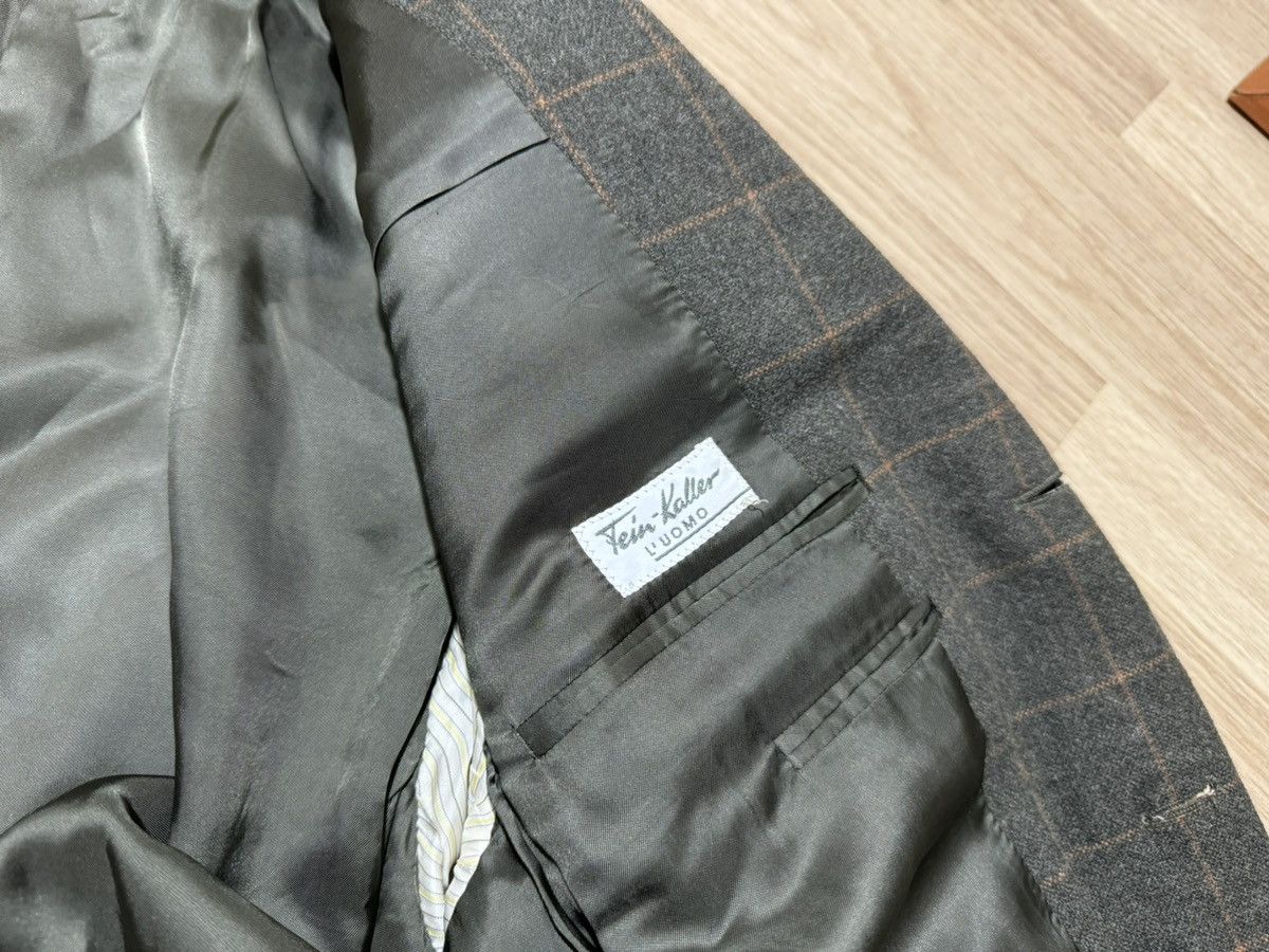 Corneliani × Designer Corneliani plaid wool cashmere blazer 48R Size 48R - 9 Thumbnail