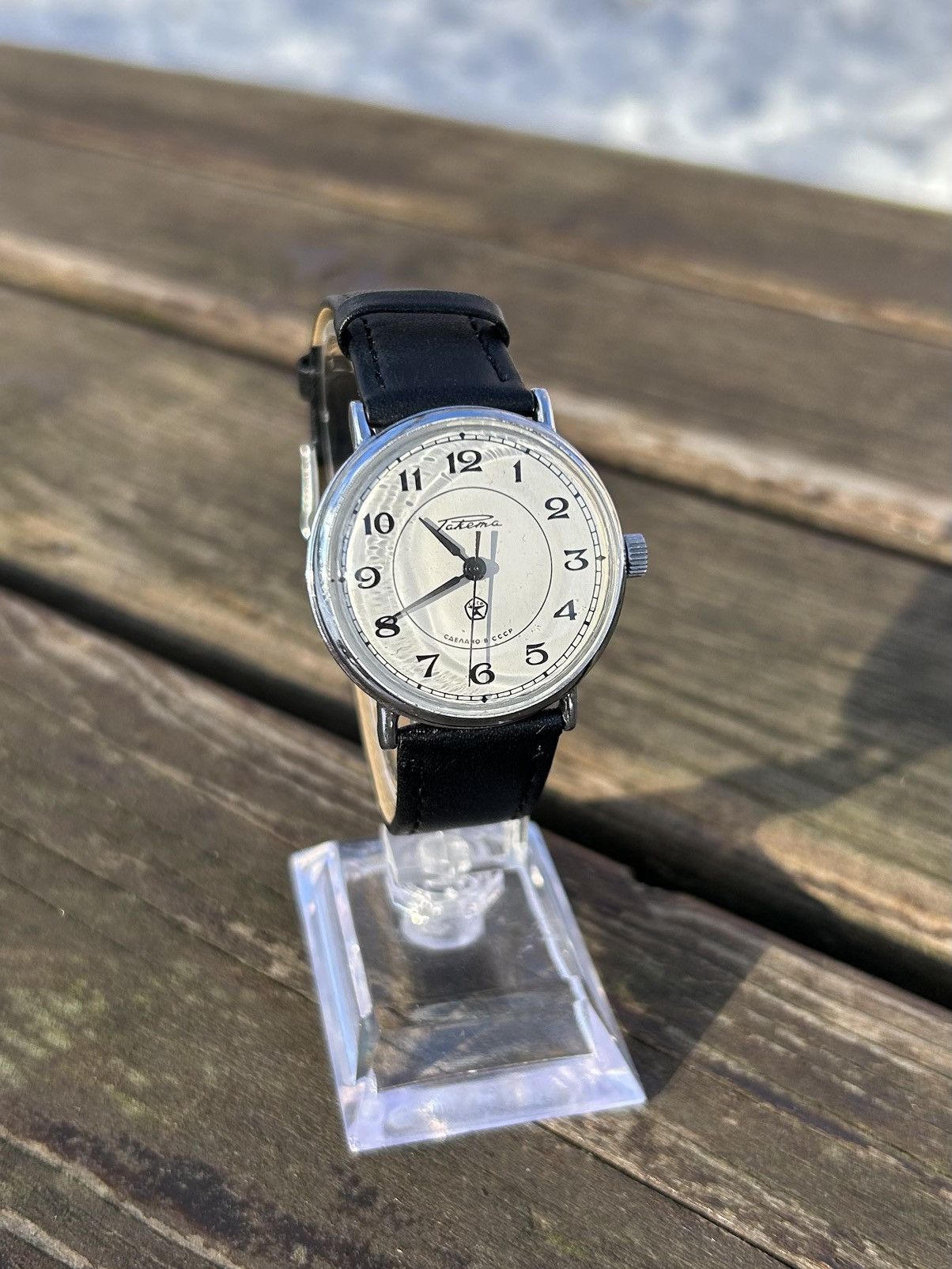 Vintage Vintage Watch Raketa Mechanical Authentic 1980s Size ONE SIZE - 10 Thumbnail