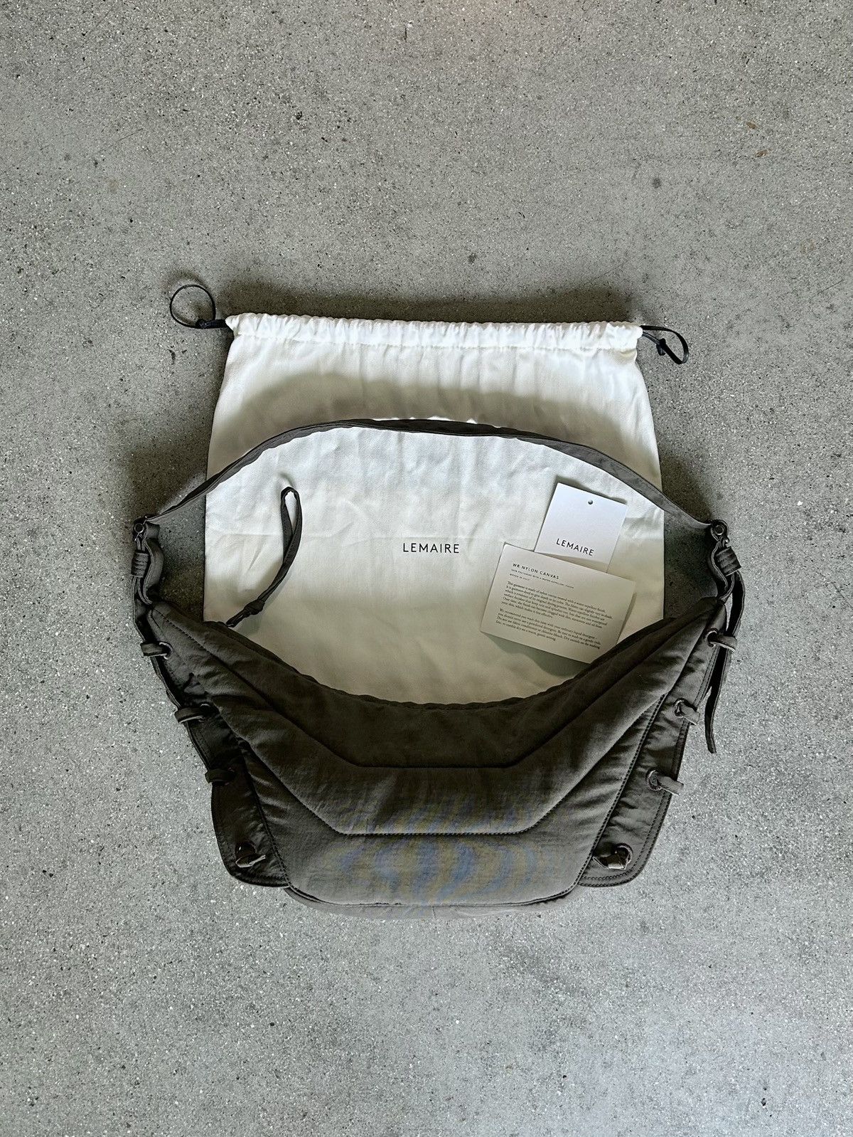 Lemaire Lemaire x SSENSE "Expresso" Small Soft Game Bag Size ONE SIZE - 8 Thumbnail
