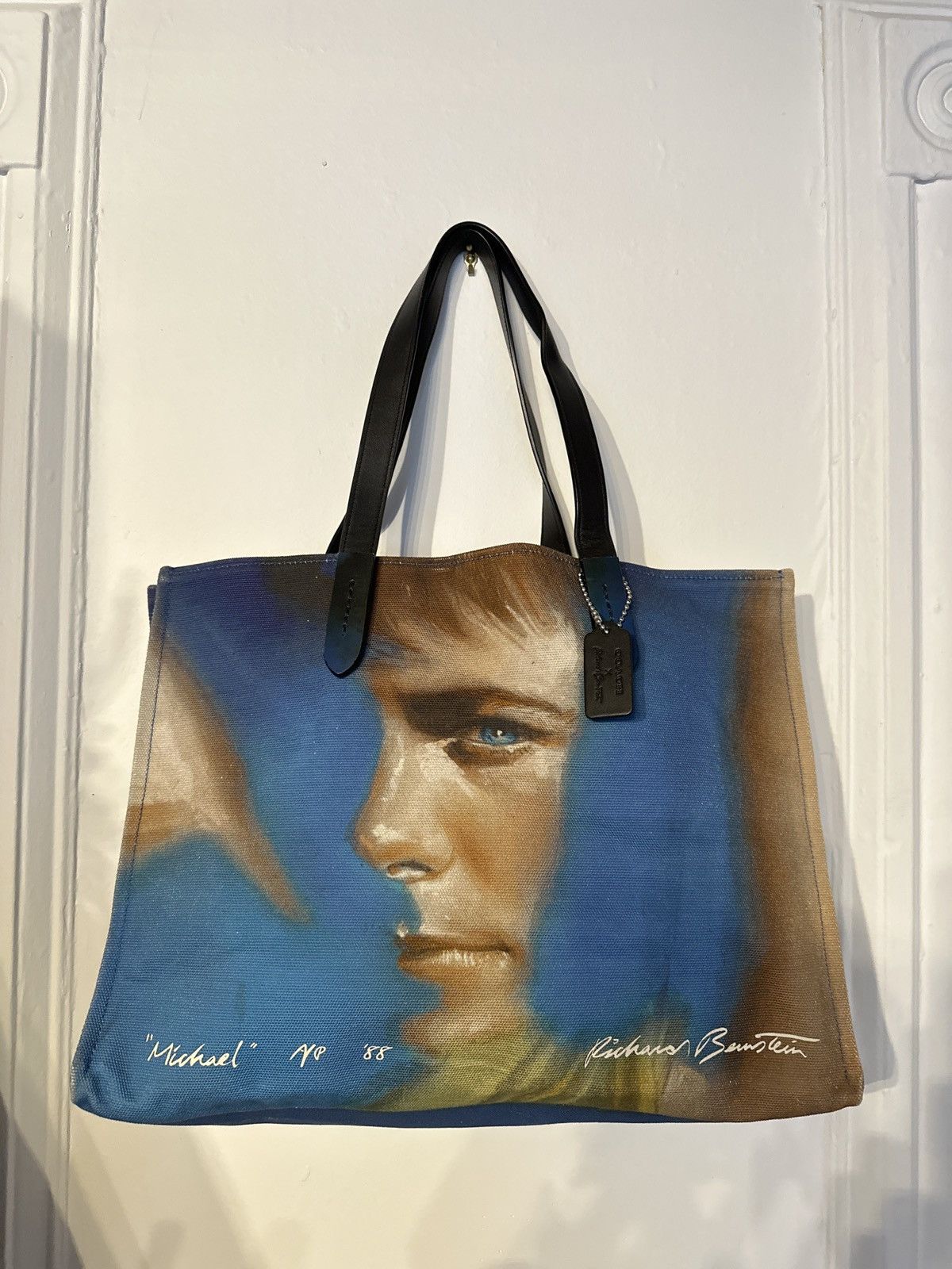 Coach Coach x Richard Bernstein Cavas Tote Rare Michael J Fox Size ONE SIZE - 1 Thumbnail