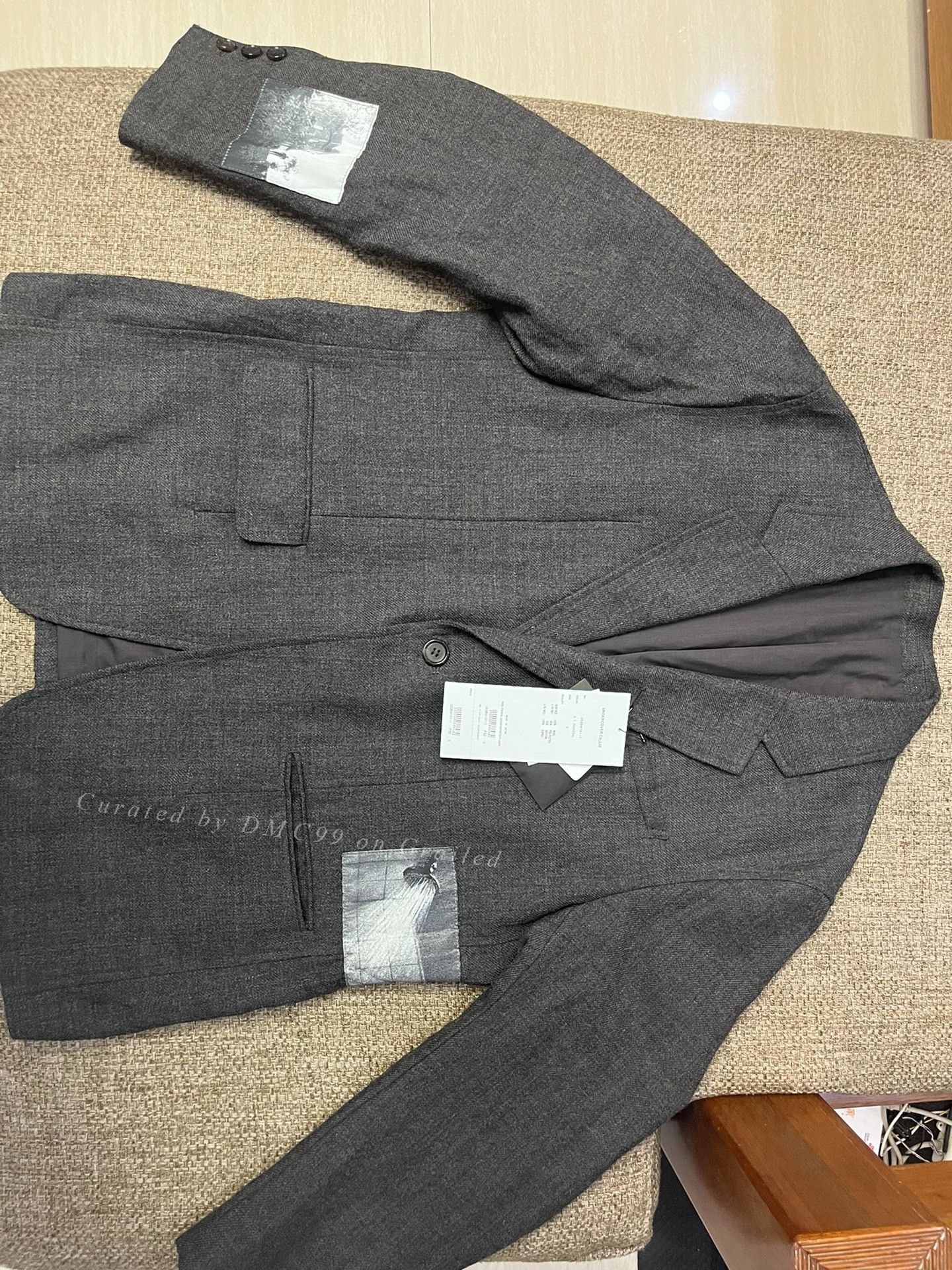Undercover UNDERCOVER Hitchcock Psycho Wool Blazer Size US L / EU 52-54 / 3 - 1 Thumbnail