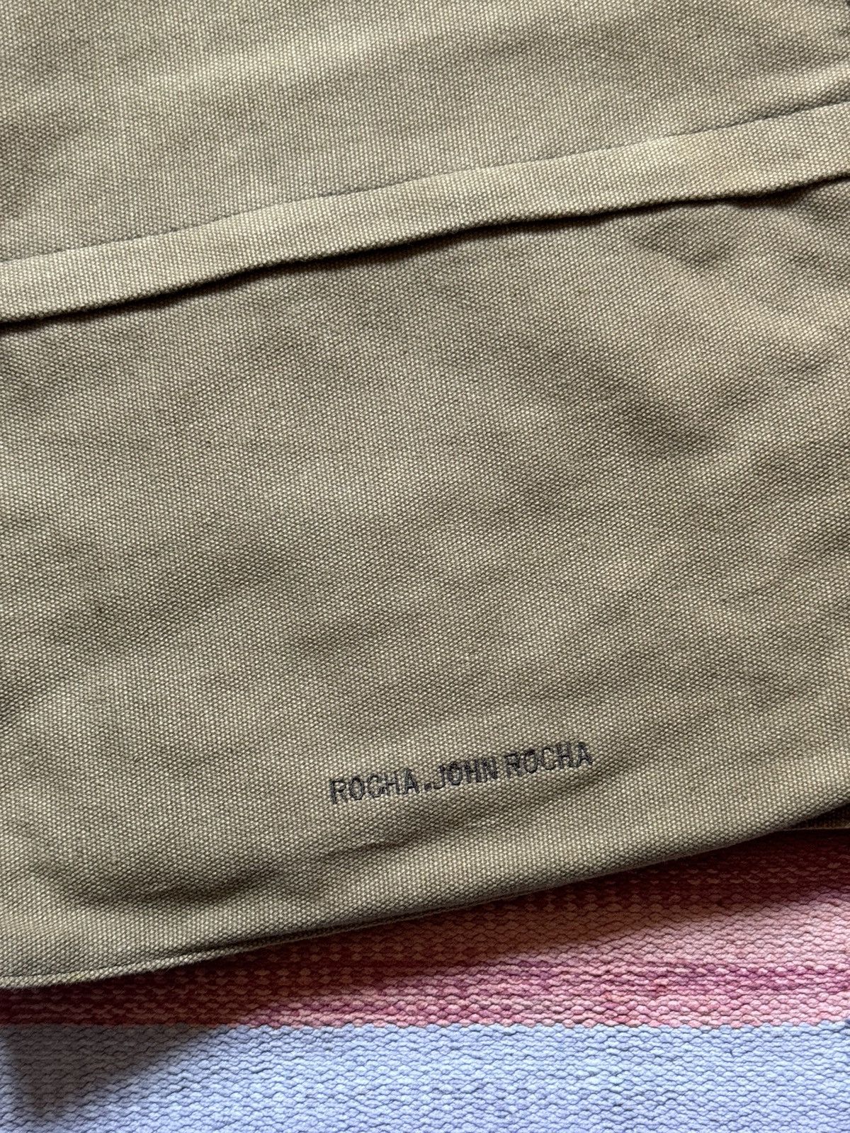 Vintage Vintage 00ms Rocha John Rocha by Debenhams y2k Military Bag Size ONE SIZE - 3 Thumbnail
