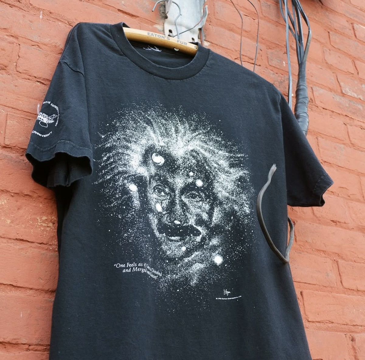 Vintage Vintage 90 1993 Glow in the Dark Albert Einstein Smithsonian Size US XL / EU 56 / 4 - 5 Thumbnail