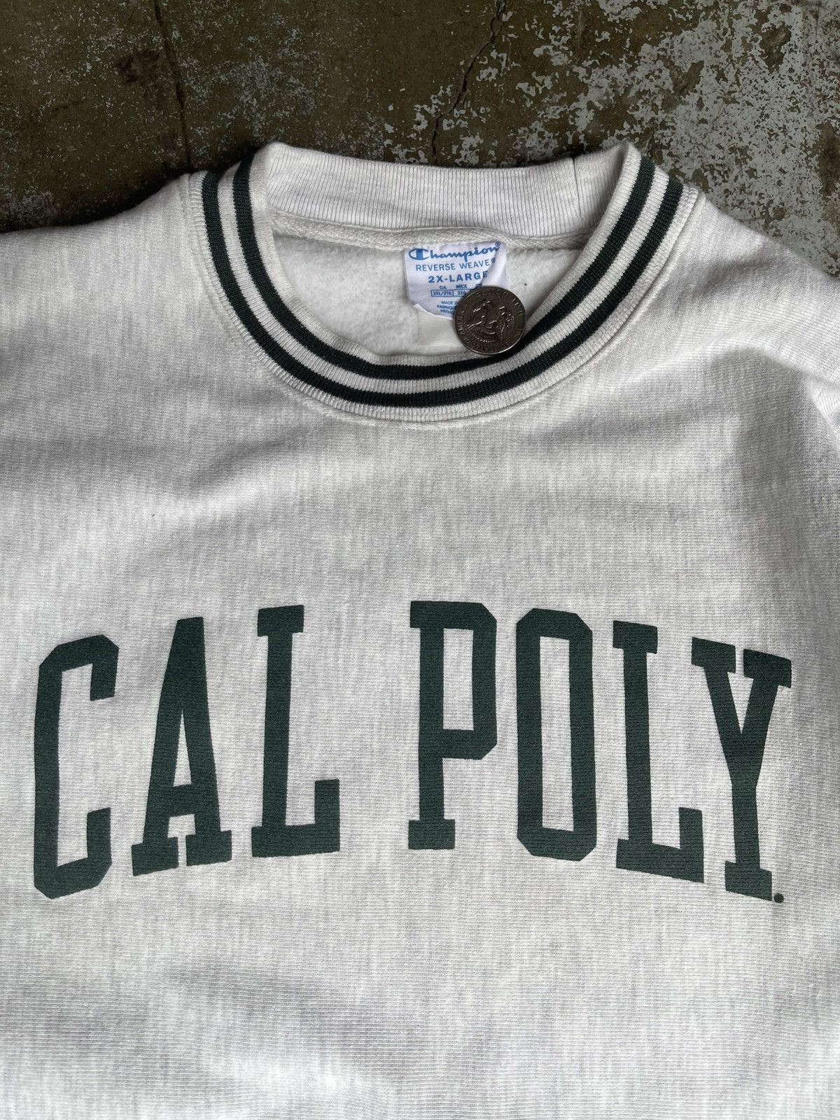Champion Vintage Champion Reverse Weave Cal Poly Sweatshirt Size US XXL / EU 58 / 5 - 1 Thumbnail