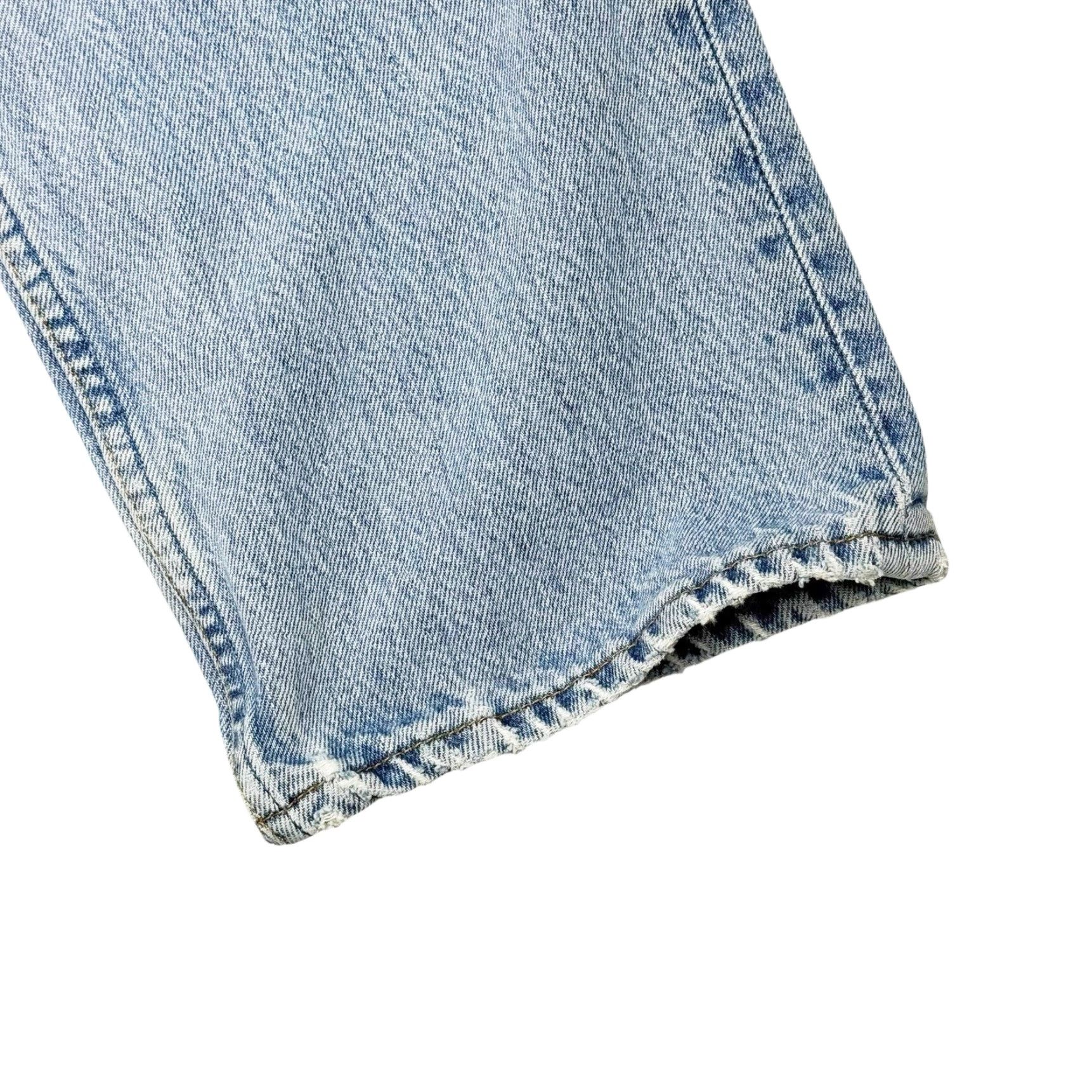Levi's VINTAGE Levi’s 501 Jeans Denim Denim Light Wash 501 Series USA 36 X 32 Men Regular Blue 5-Pocket Button Closure Logo Accessories Size US 36 / EU 52 - 7 Thumbnail