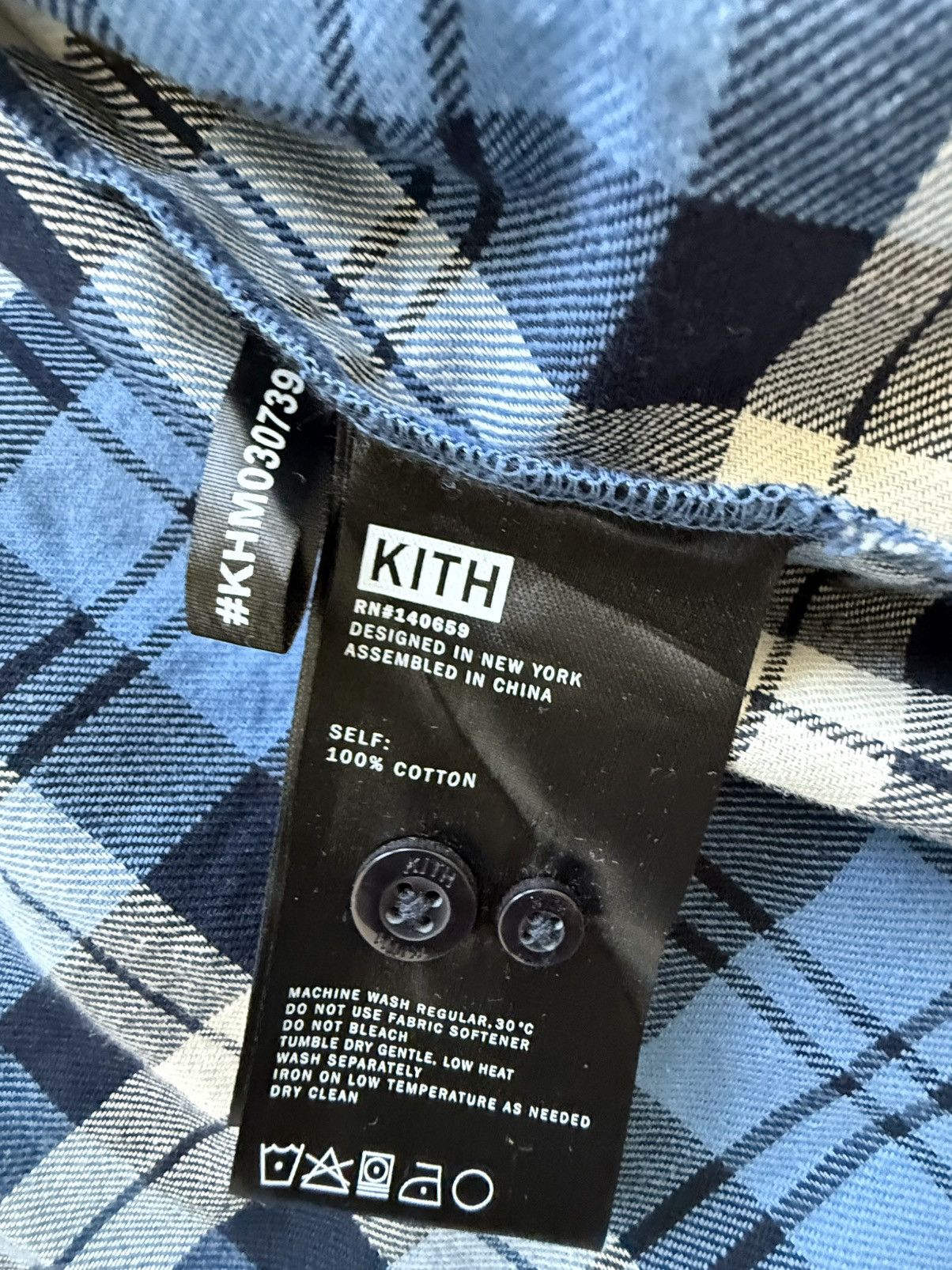 Kith Kith Plaid Ludlow Button Down Channel Size US XL / EU 56 / 4 - 4 Thumbnail