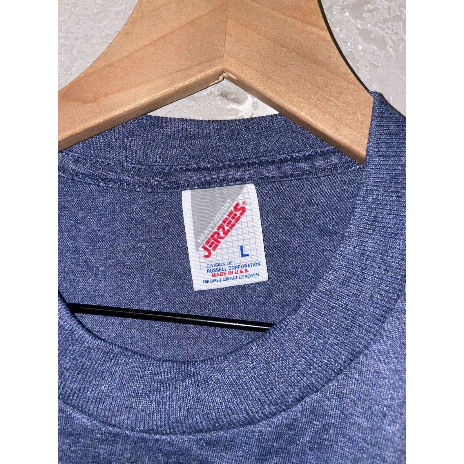 Jerzees Vintage The Civil War Shirt Gettysburg Blue Tee 90s VTG L Size US L / EU 52-54 / 3 - 8 Thumbnail