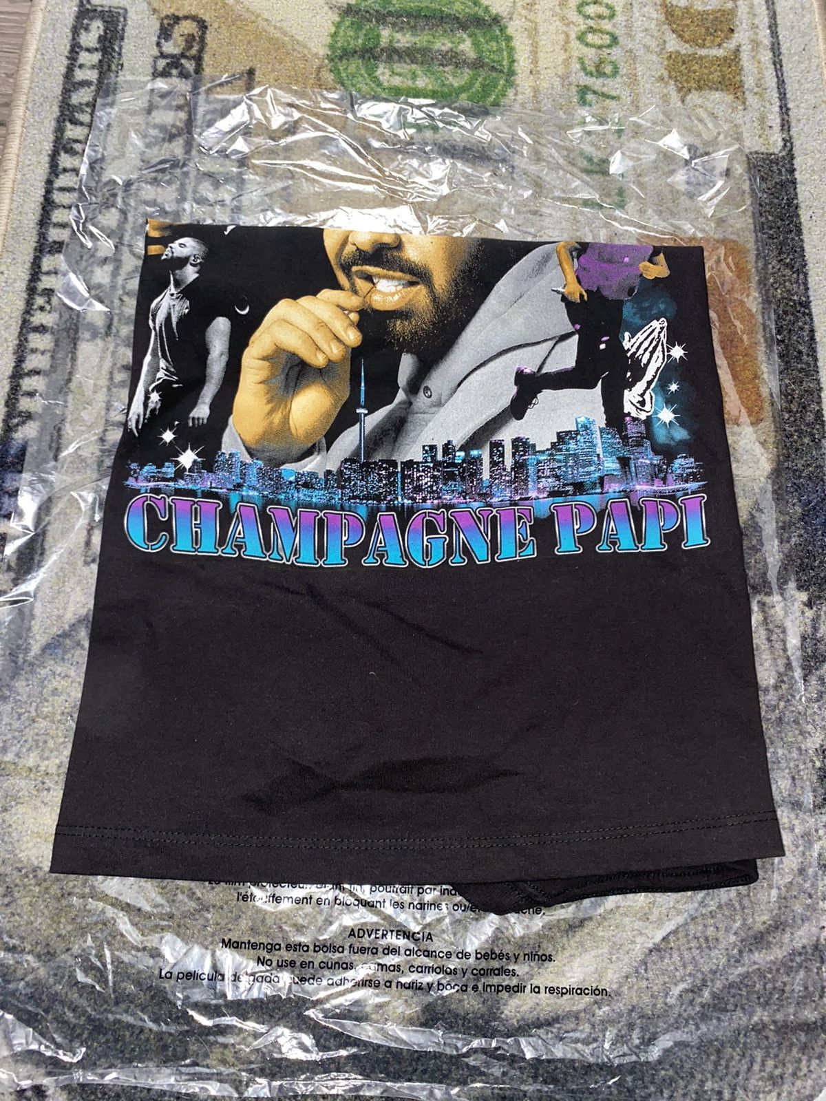 Drake Drake Champagne Papi Toronto Tee Size US XL / EU 56 / 4 - 2 Thumbnail