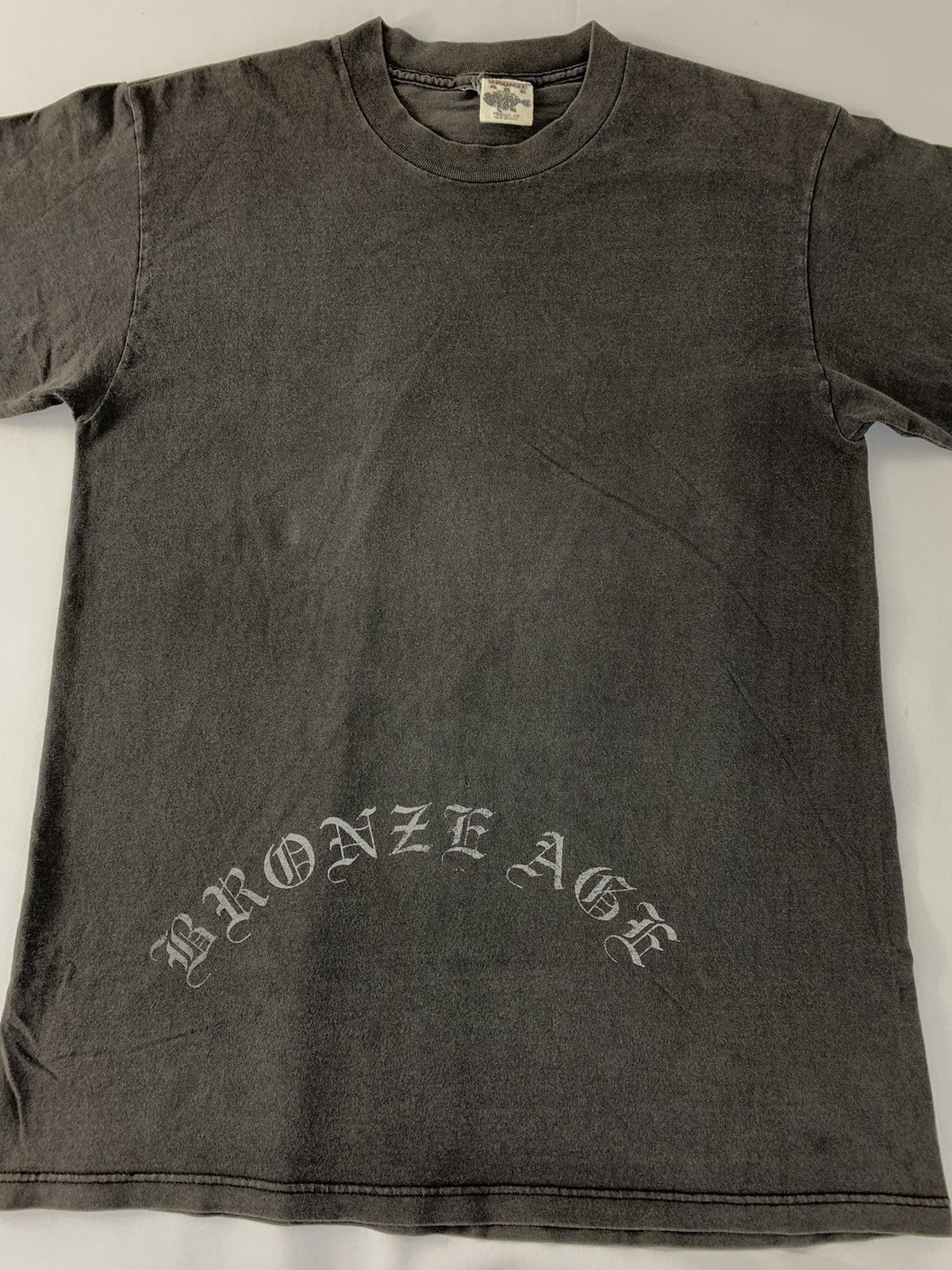 Vintage Vintage 90s Bronze Age Fossil Logo Skateboard Tee Size US L / EU 52-54 / 3 - 3 Thumbnail