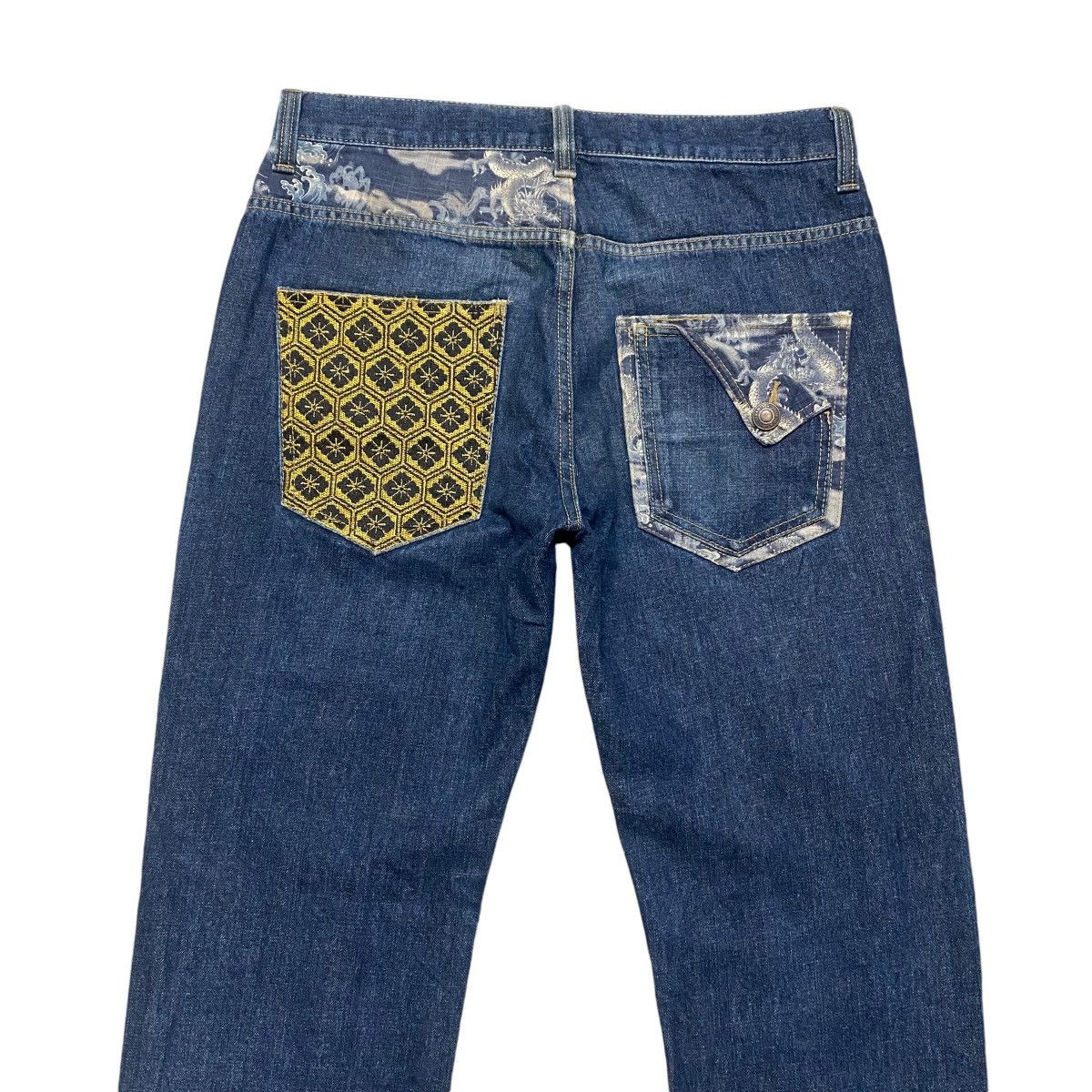 Karakuri Tamashii Karakuri Tamashii Style Denim Dragon Jeans Size US 33 - 11 Thumbnail