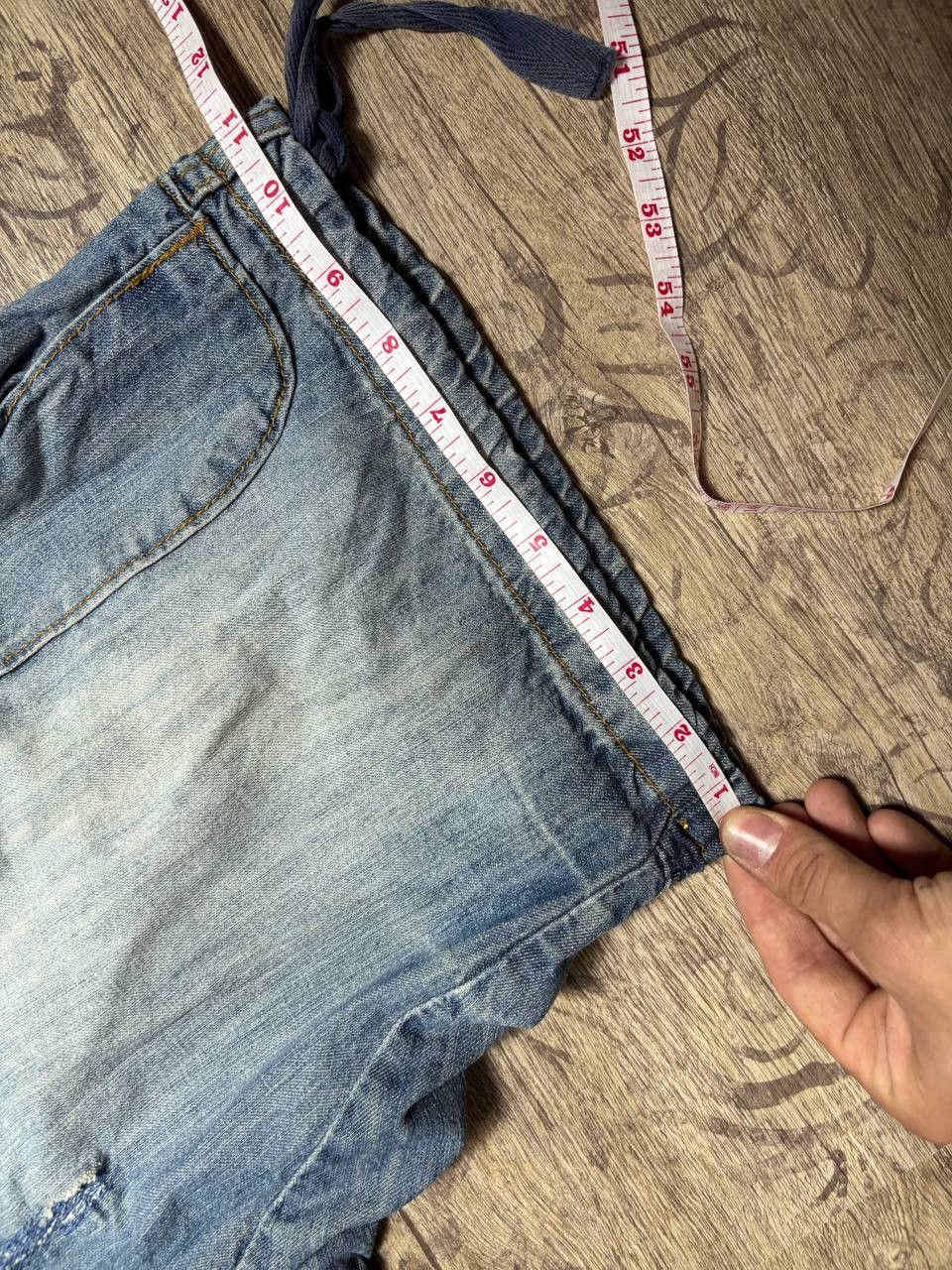 Japanese Brand VTG Balenci! IfSixWasNine type! CARGO Distressed Fade Shorts Size US 34 / EU 50 - 11 Thumbnail