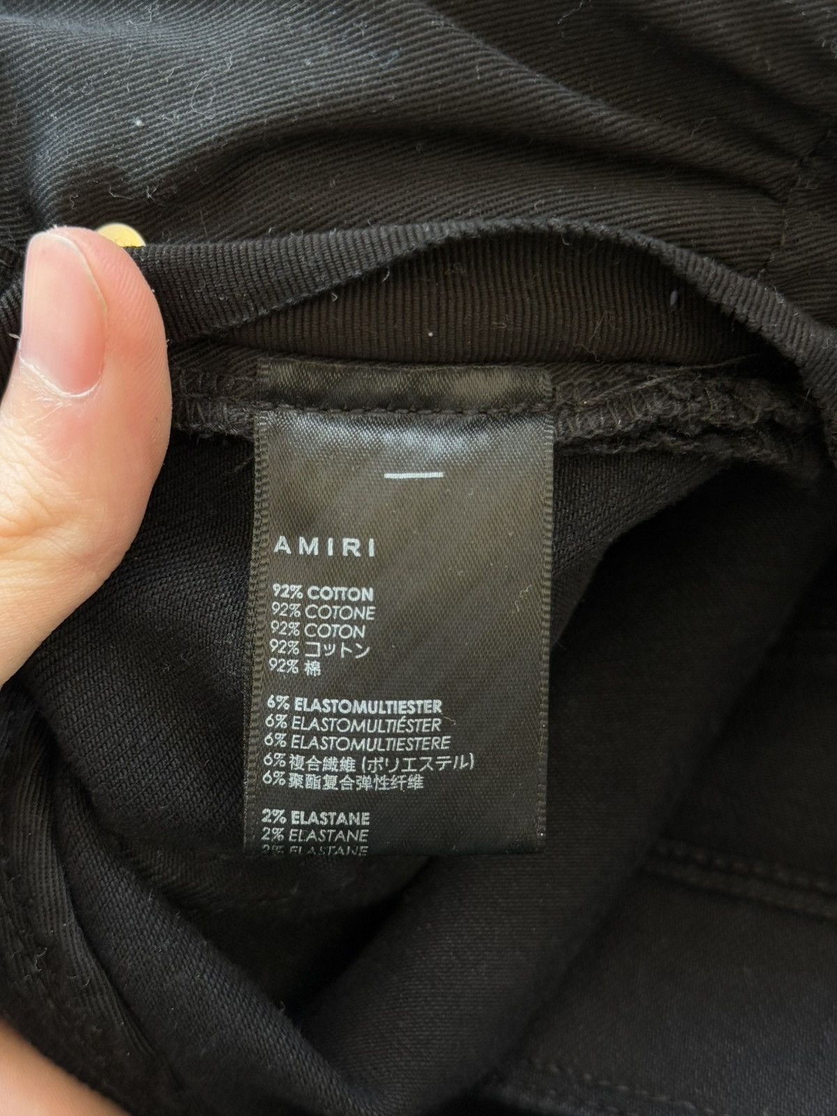 Amiri Amiri Black White Amiri Logo Size 36 CLEAN 🧼 Size US 36 / EU 52 - 13 Thumbnail