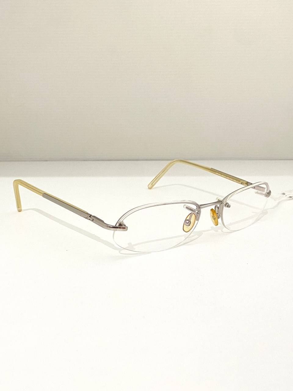 Prada Prada Logo Rimless Retro Oval Vintage Eyeglasses Size ONE SIZE - 2 Thumbnail