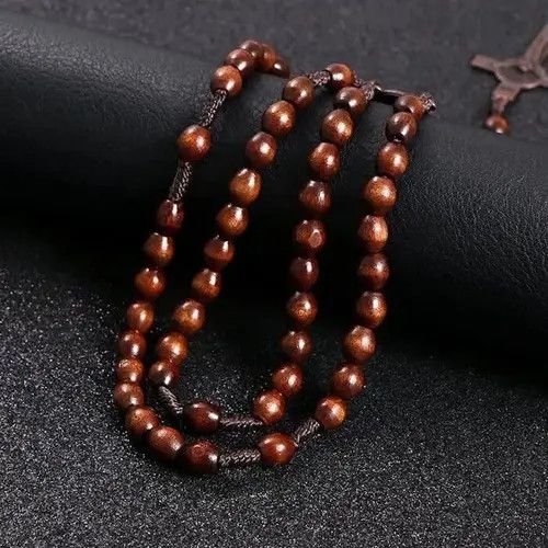 Jewelry Saint Benedict Rosary Necklace Chain Catholic Church Jesus Size ONE SIZE - 2 Thumbnail