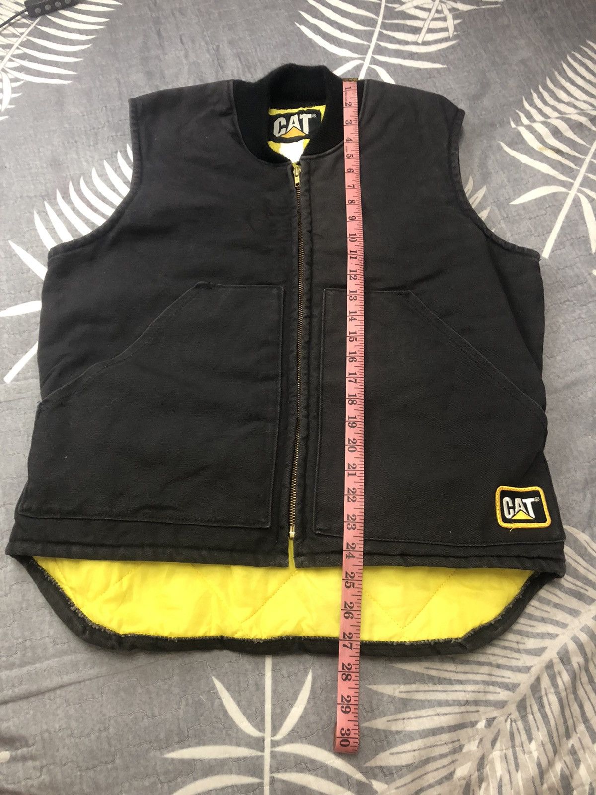 Vintage Caterpillar workwear canvas vest
