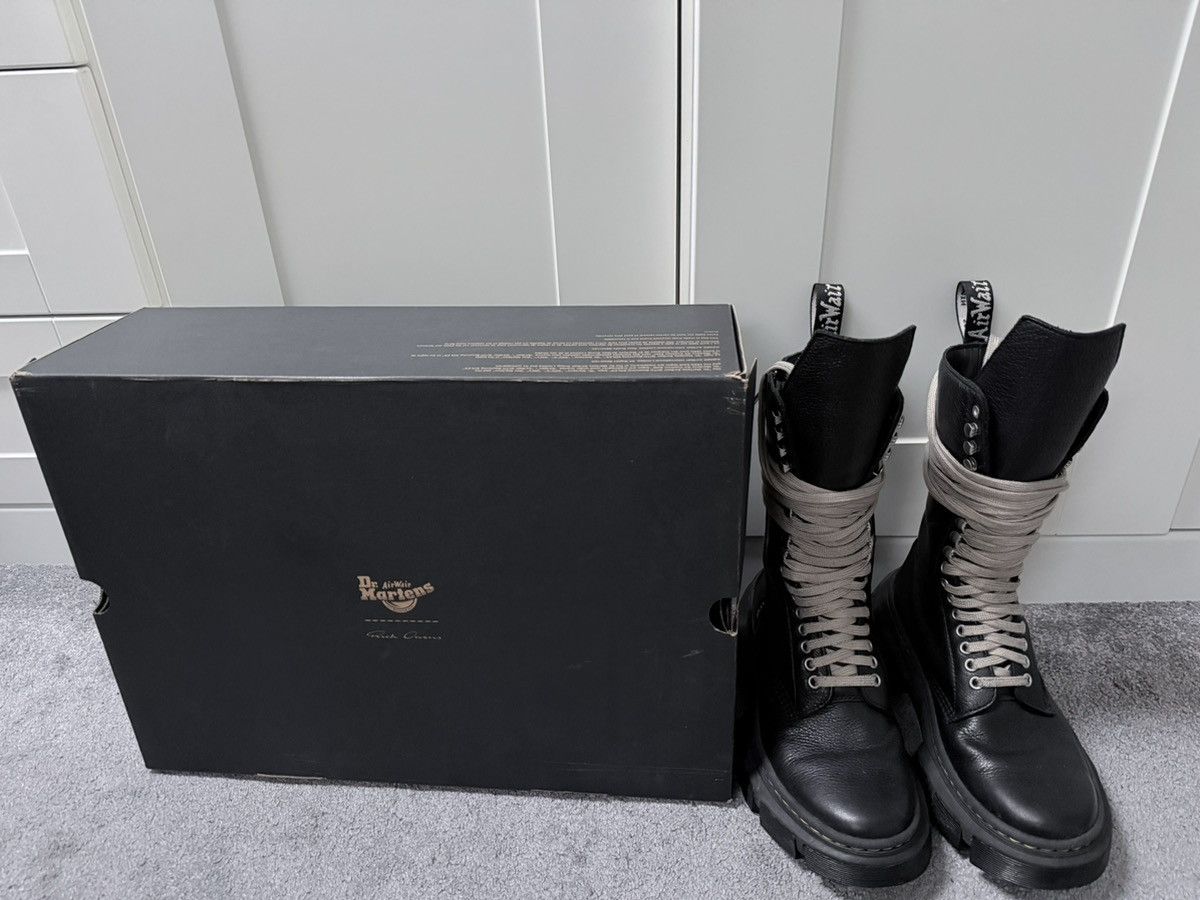 Dr. Martens × Rick Owens Rick Owen x Dr Martens 1918 DMXL Calf Length Boots Size 7 Size US 7 / EU 40 - 1 Thumbnail