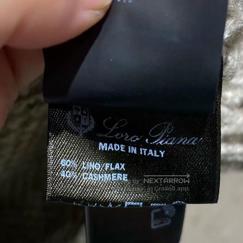 Loro Piana Loro Piana Gold Buckle Linen Cashmere Cardigan Size XS / US 0-2 / IT 36-38 - 4 Thumbnail