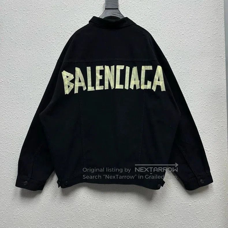 Balenciaga Balenciaga Denim Bandage Jacket. Size US S / EU 44-46 / 1 - 2 Thumbnail