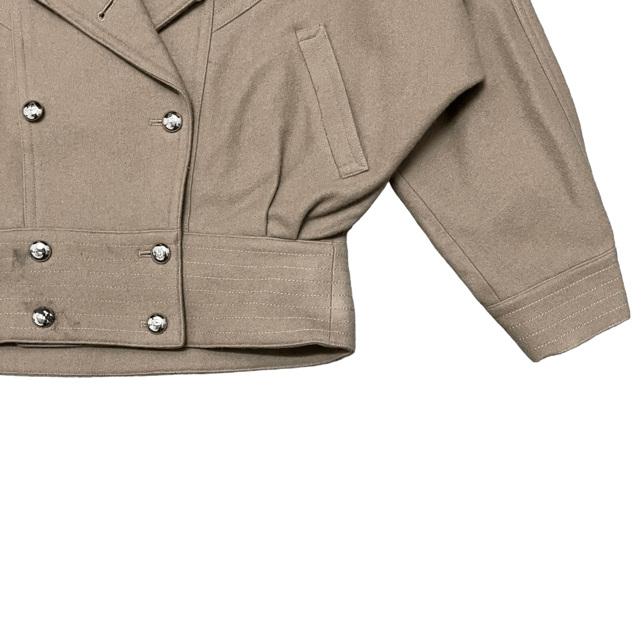 Courreges Vintage Courregers Paris Wool Jacket Size M / US 6-8 / IT 42-44 - 4 Thumbnail
