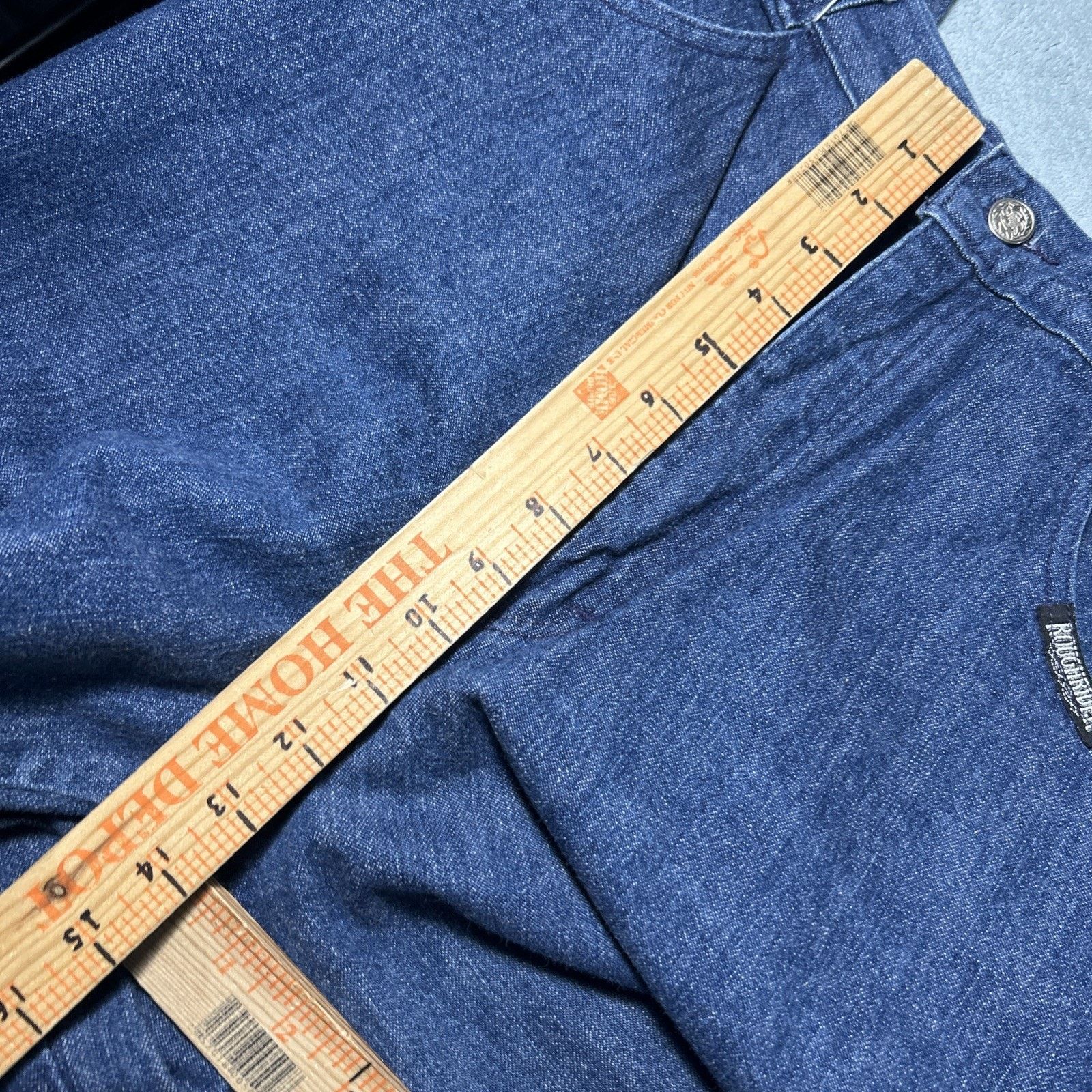Levi's Rough Riders Buckle Back Style Jeans Womens 32x36 Bare Back Size 38" / US 16 / IT 52 - 11 Thumbnail