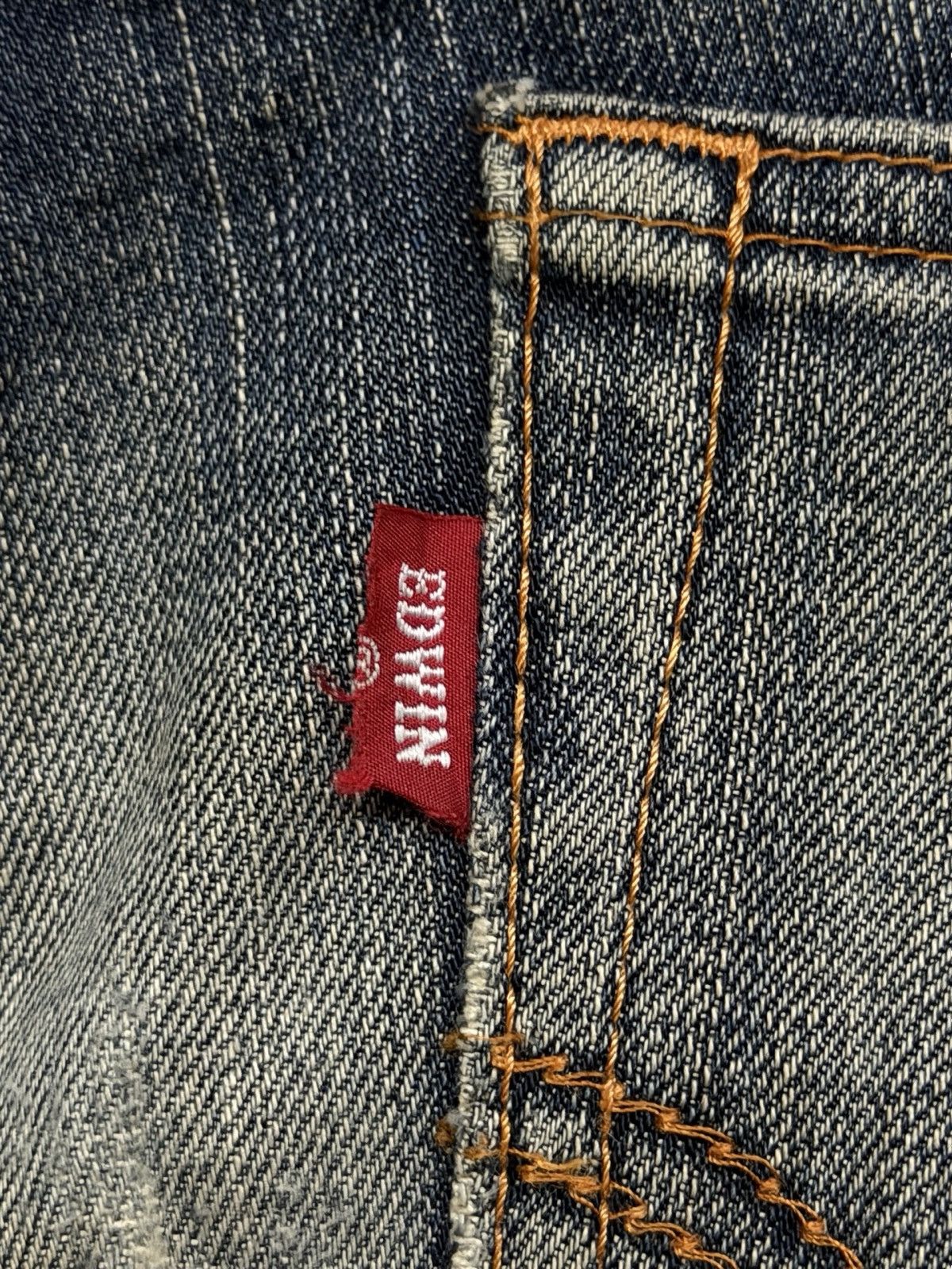 Edwin Vintage Edwin 502 Made In Japan | Vintage Mud Wash Denim W35 Size US 35 - 12 Thumbnail