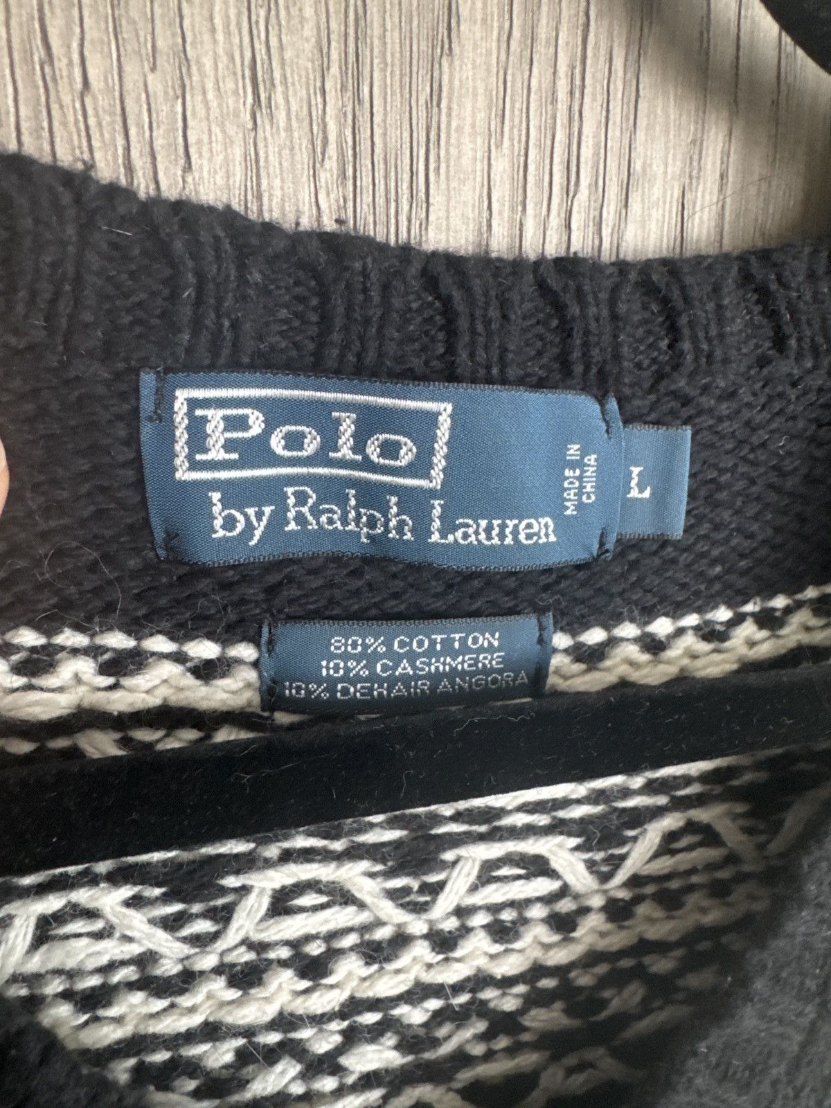Polo Ralph Lauren Vintage Polo Ralph Lauren Ski Sweater Size US L / EU 52-54 / 3 - 3 Thumbnail