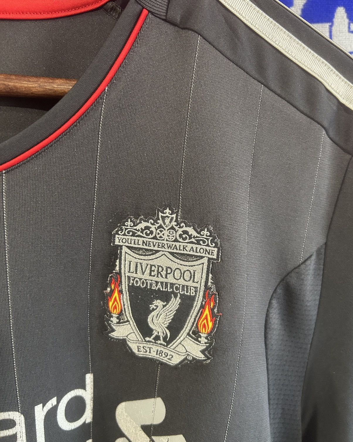 Adidas Liverpool 2011-2012 Luis Suarez shier Size US M / EU 48-50 / 2 - 2 Thumbnail